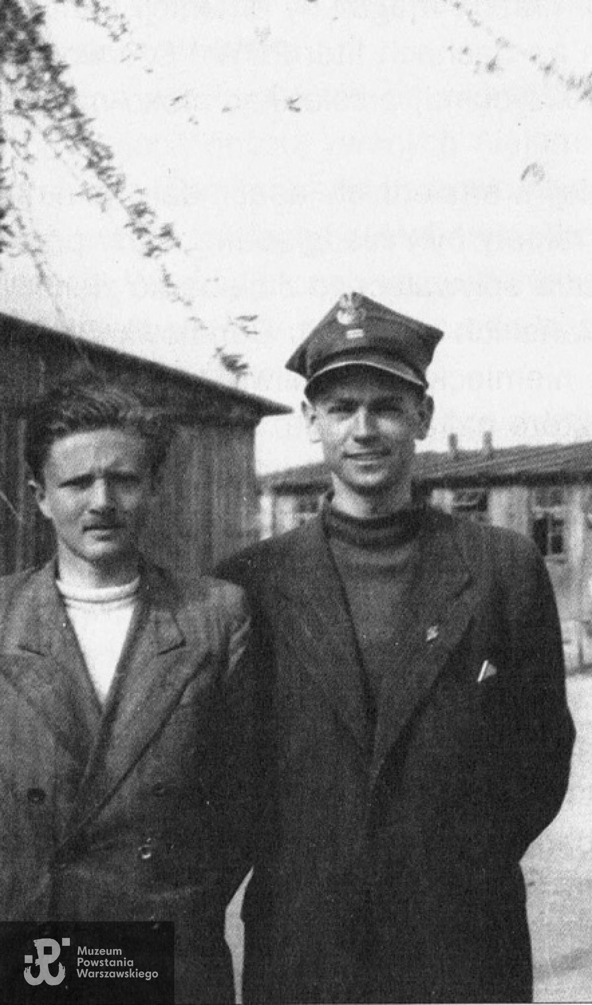 Jerzy Wilk i Stanisław Iwankiewicz w Stalagu IV B Zeithain