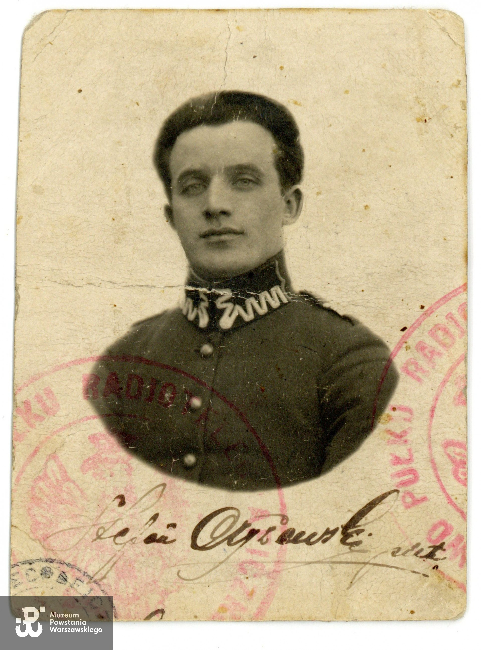 por. Stefan Czyżewski "Kajtek" (1901-1944). Fot. ze zbiorów rodzinnych, udostępniła p. Kinga Rusin, wnuczka Powstańca