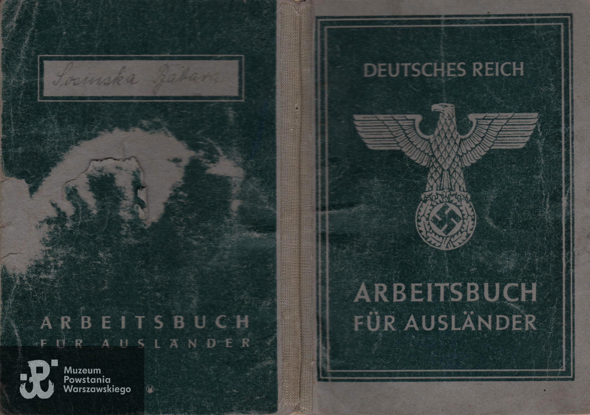 Dokument z archiwum rodzinnego Barbary i Janusza Sosińskich