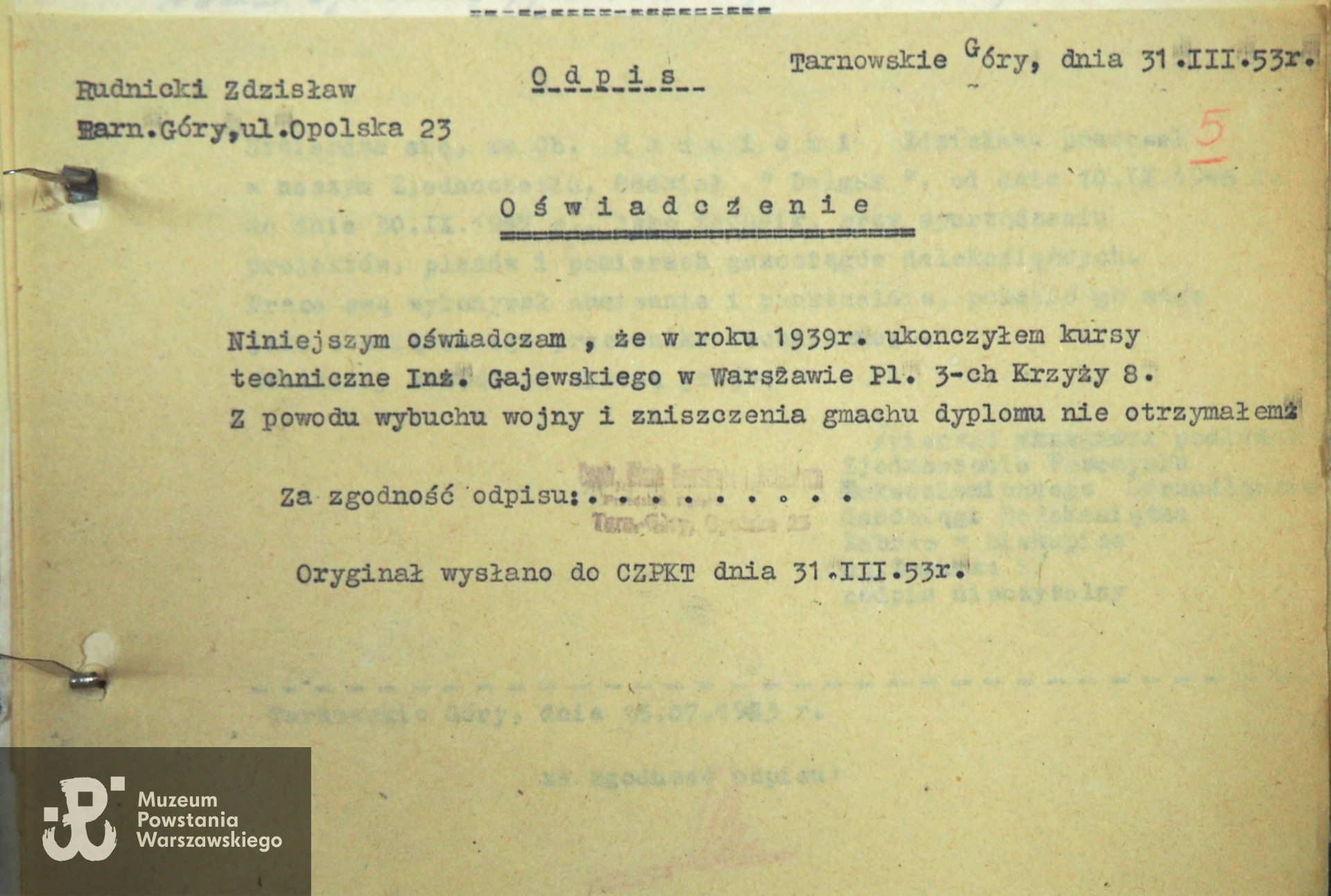 Ze zbiorów rodzinnych