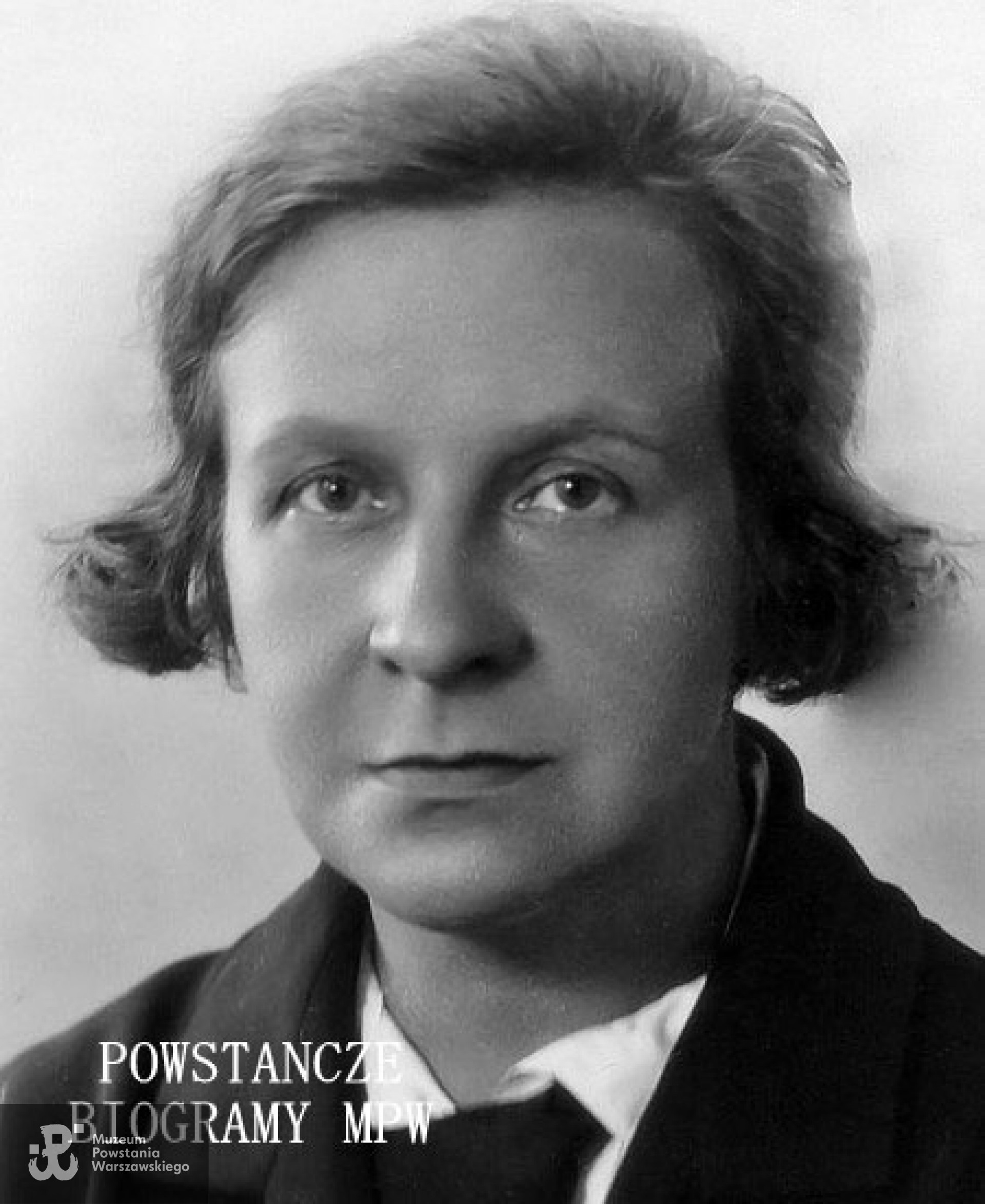 kpt. Stefania Jadwiga Kudelska "Hanna" (1890-1944). Na zdjęciu w 1935 roku. Fot. archiwum prywatne