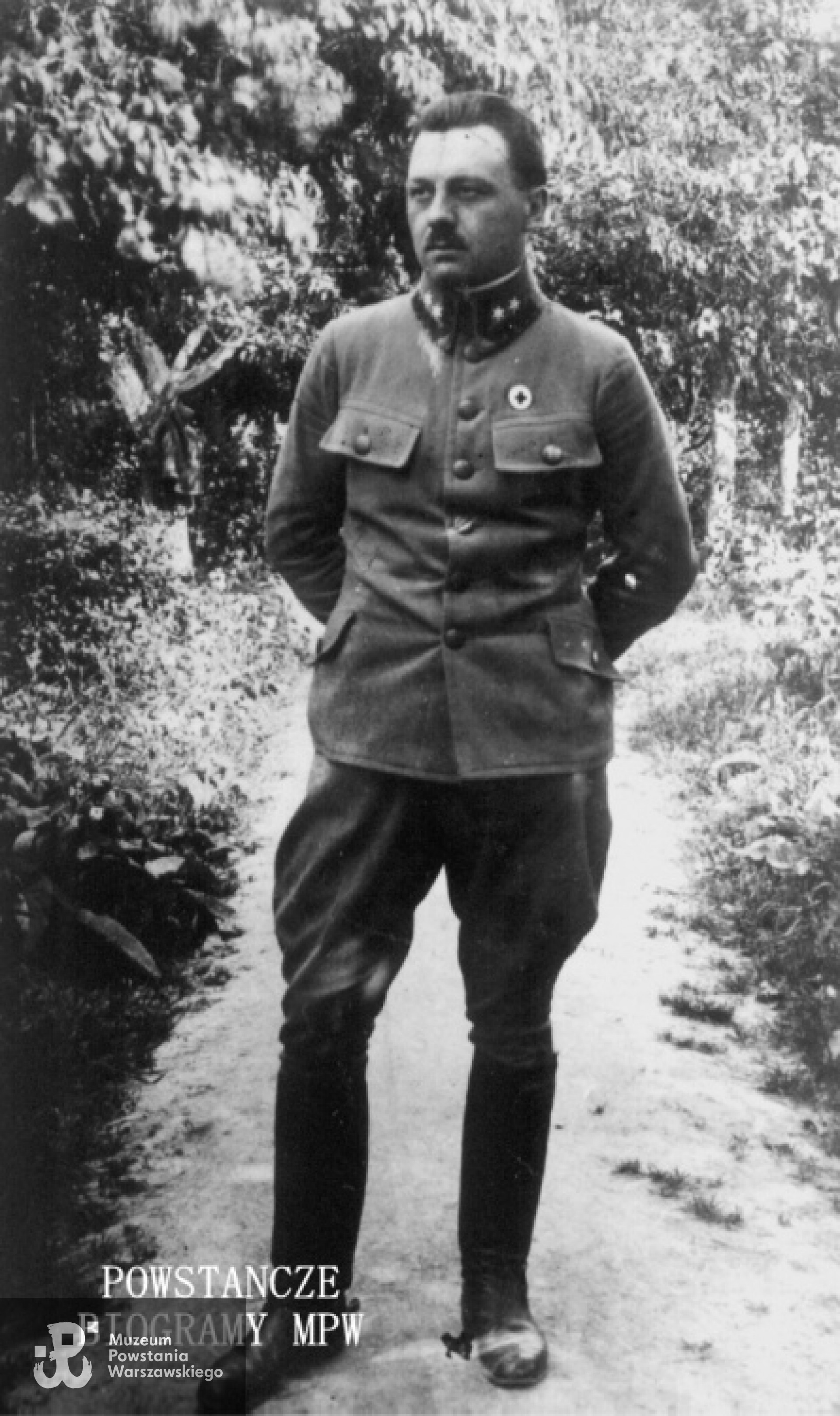 Por. dr Jan Zaor­ski. Różan nad Narwią (1916). Fot. <i>Encyklopedia Medyków Powstania Warszawskiego</i>