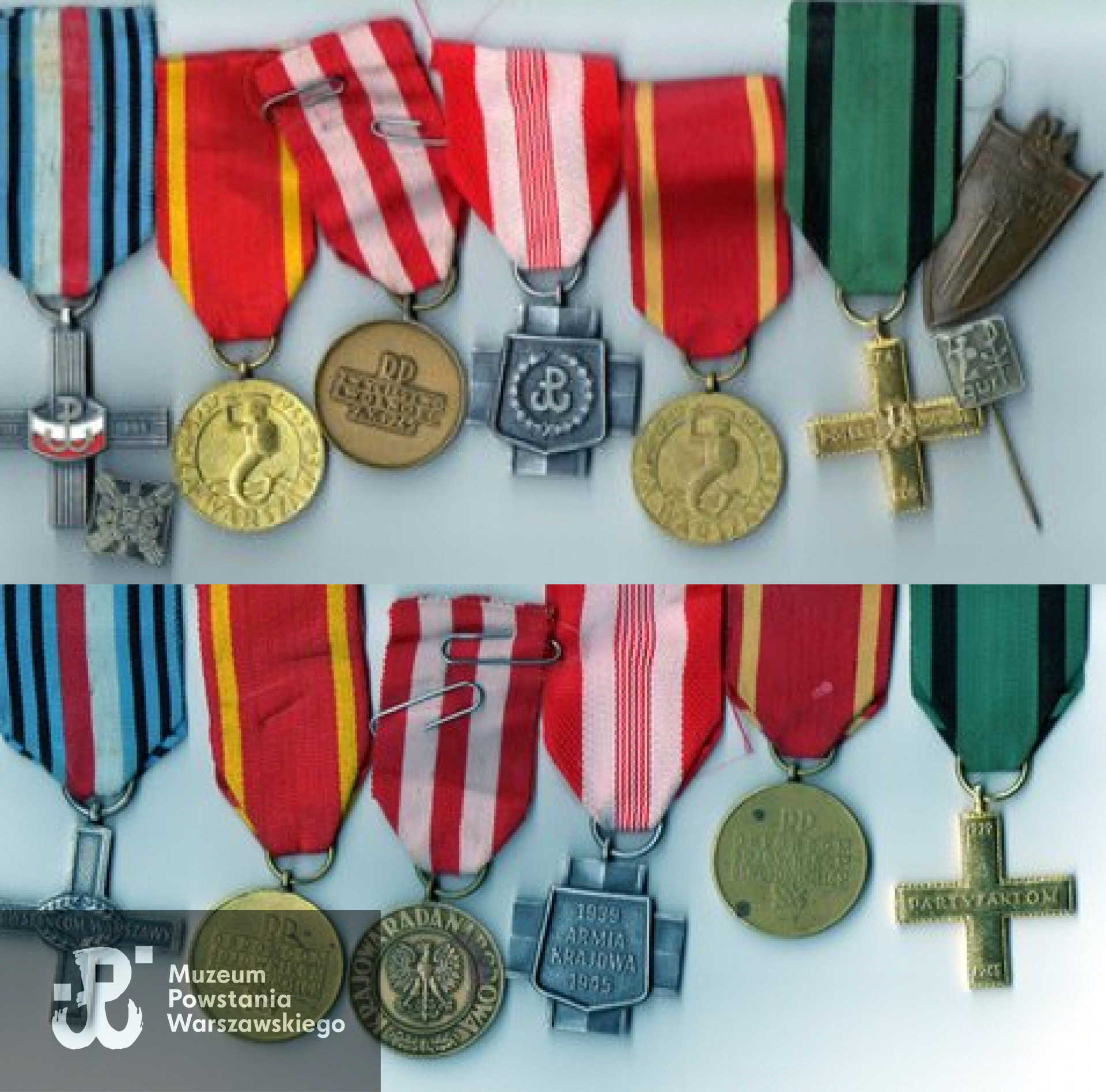 Odznaczenia Ireny Loga. Ze zbiorów Ireny Loga / Archiwum 2. HBAP "Żbik"