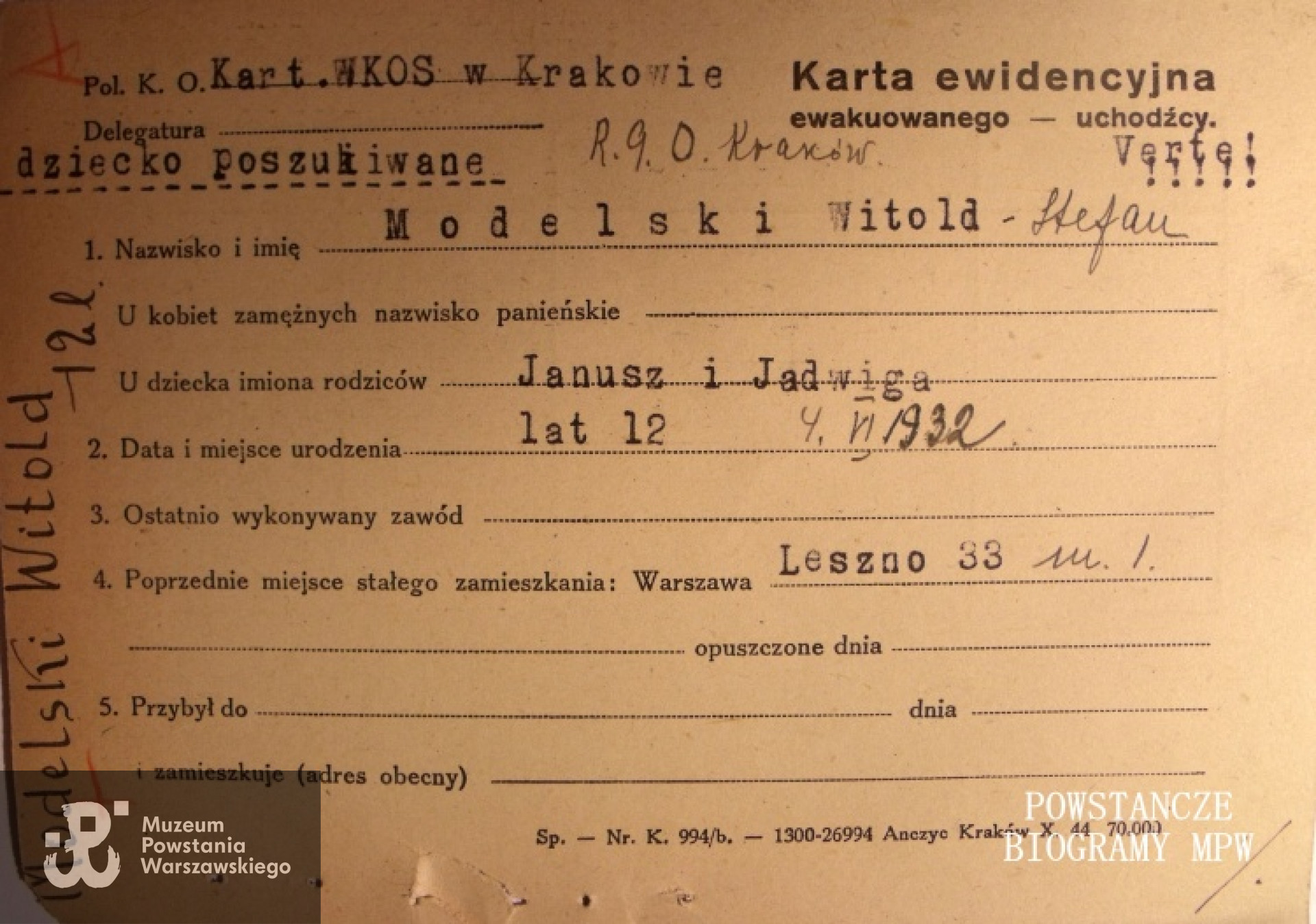 Ze zbiorów Polskiego Czerwonego Krzyża