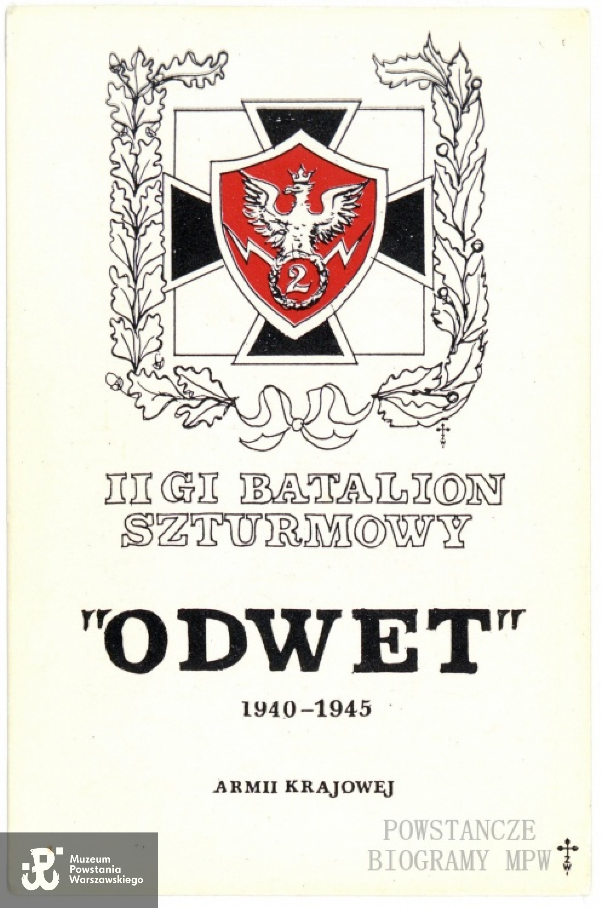 Ze zbiorów Muzeum Powstania Warszawskiego, sygn. P/8584