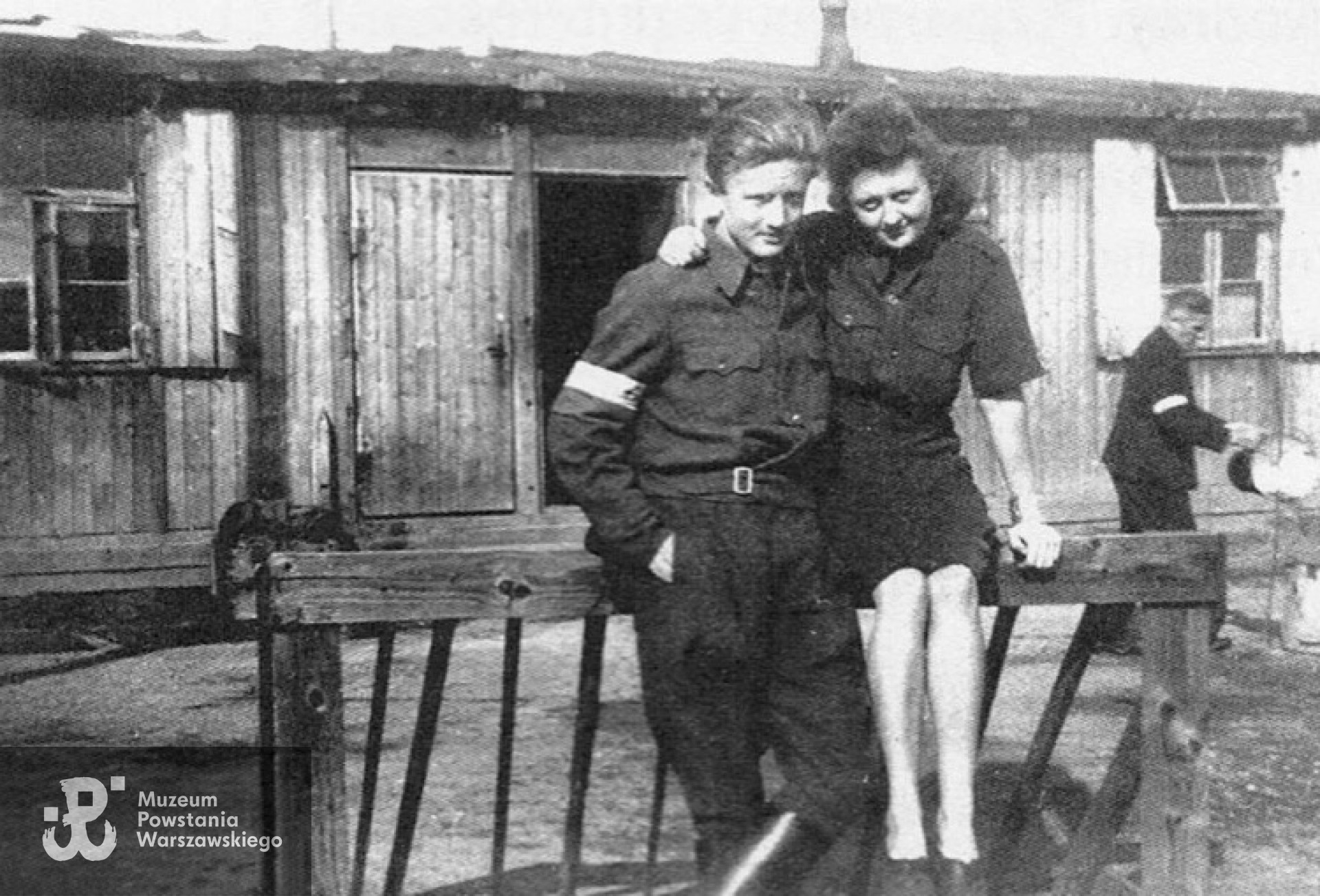 Halina z Jerzym - zdjęcie z obozu