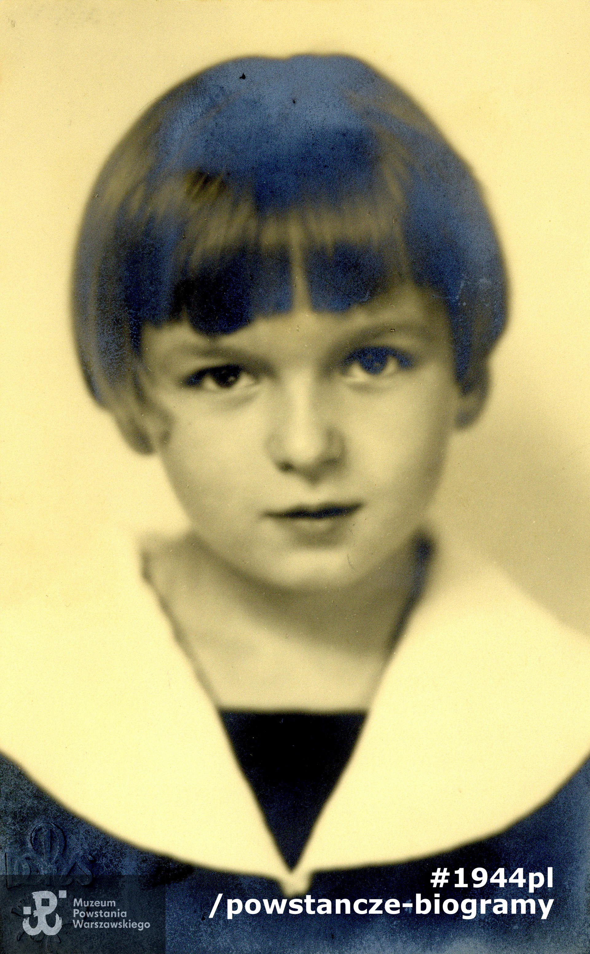 Fotografia z przełomu lat 20-tych i 30-tych XX w. - mały Jaś Potulicki, przyszły plut. pchor. Jan Przecław Potulicki "Rafał" (1923-1944). Fot. ze zbiorów rodzinnych, udostępniła p. Maria Łatyńska, siostrzenica Powstańca. Skany wykonano w Muzeum Powstania Warszawskiego we wrześniu 2021 r. 