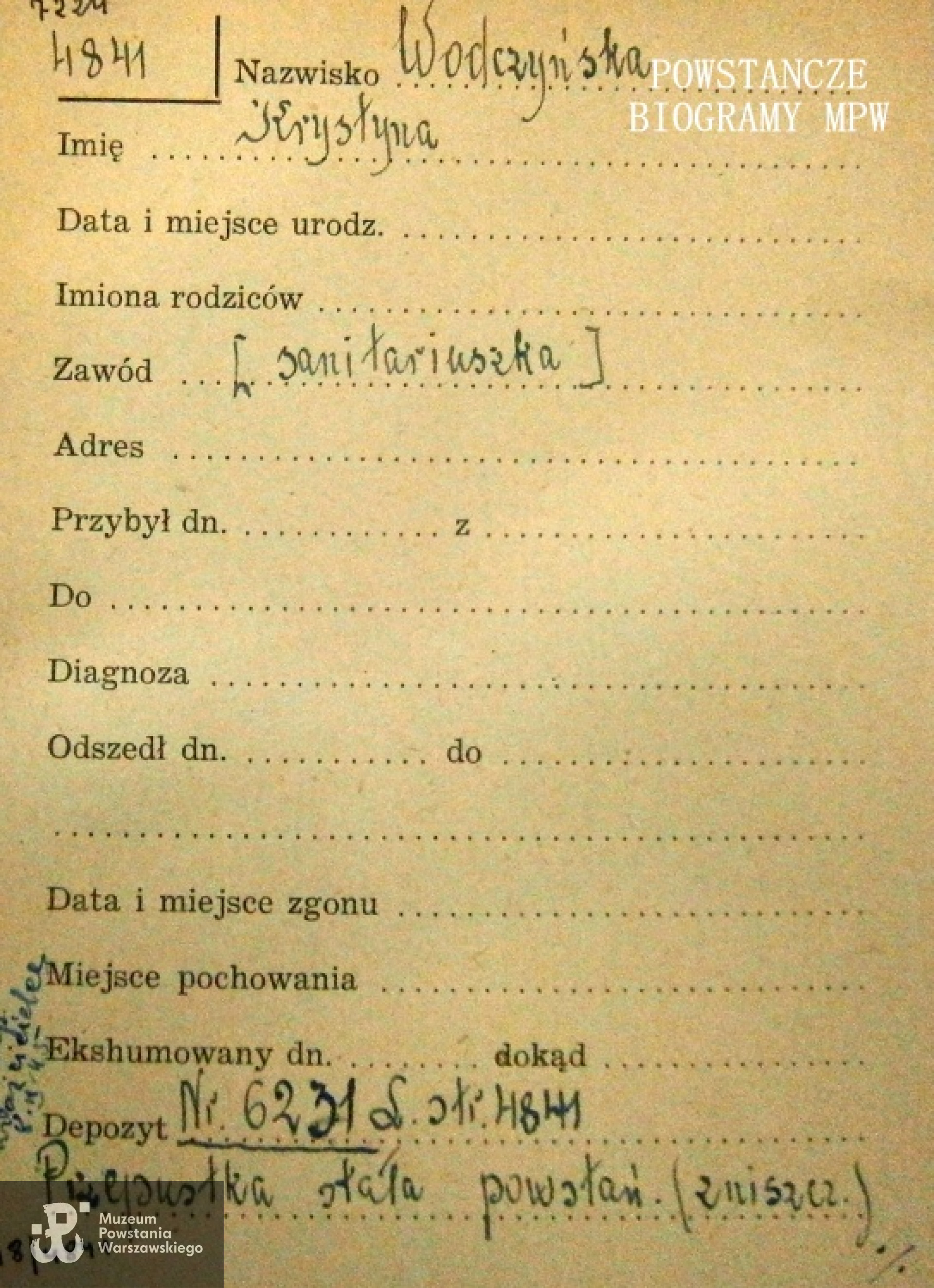 Ze zbiorów Polskiego Czerwonego Krzyża