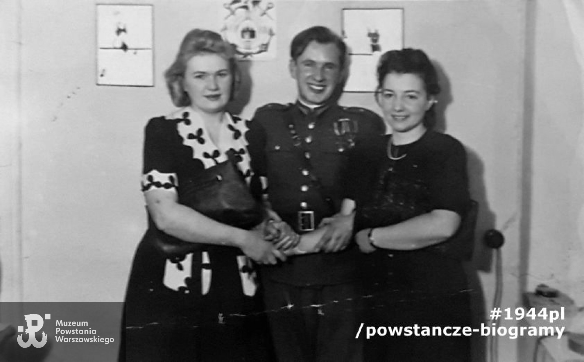 Henryk z żoną Krystyną (na fotografii po prawej). Delegatura Gdańsk. Fot. z archiwum rodzinnego udostępniona przez p. Olgę Apanosowicz Katłu-bej