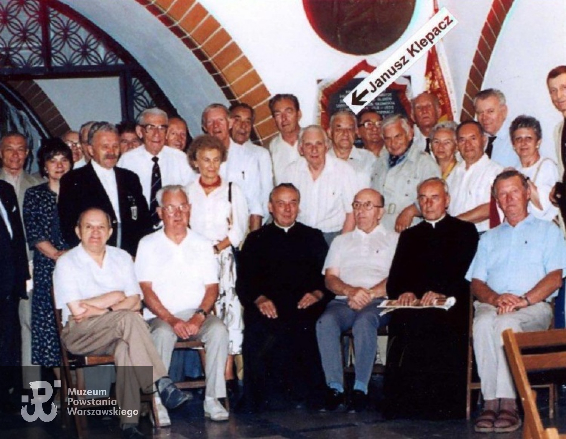 Spotkanie żołnierzy Dywizjonu "Jeleń" w 50 rocznicę wybuchu Powstania Warszawskiego - Warszawa 1994