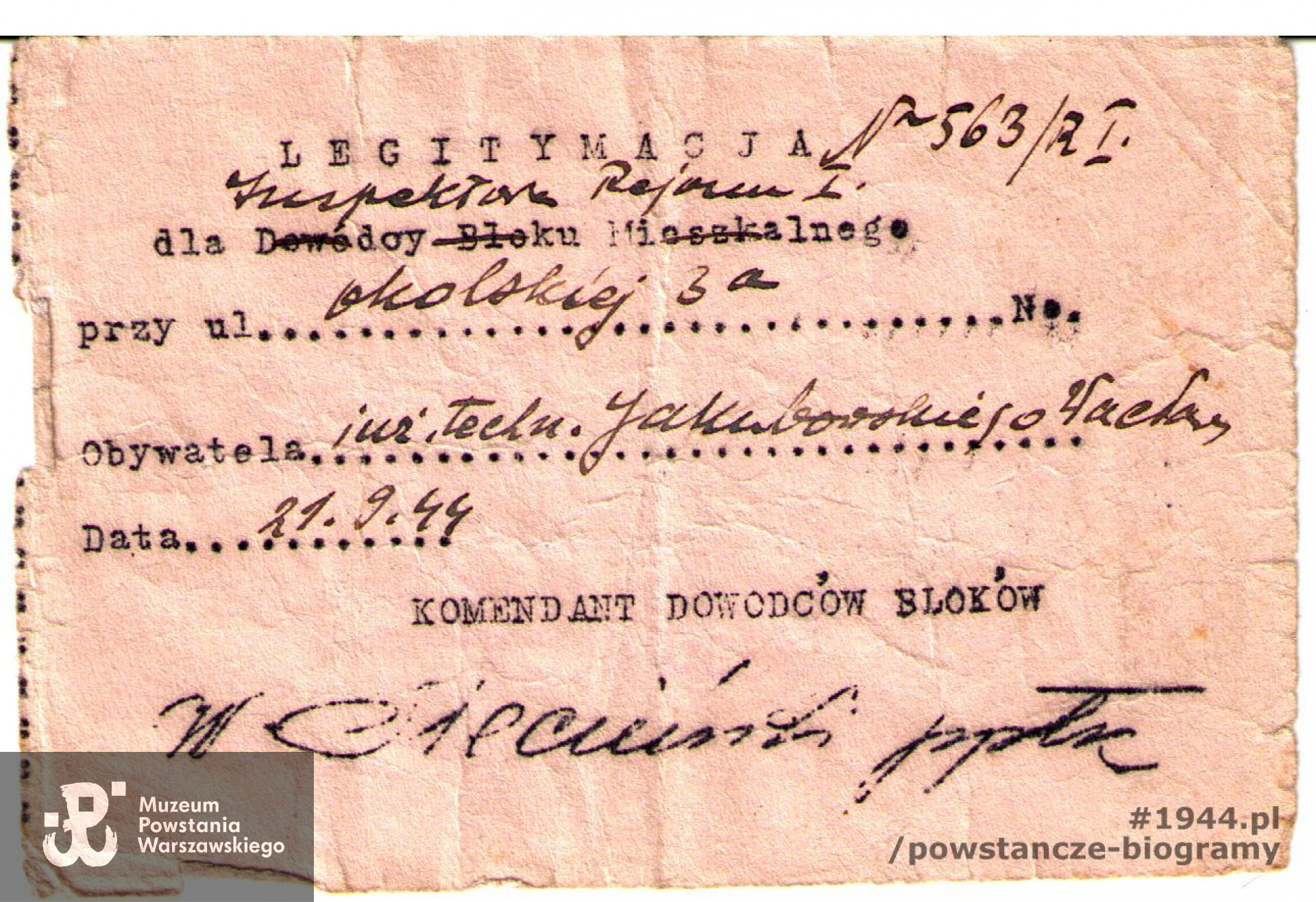 Z archiwum rodzinnego p. Michała  Urbanowskiego