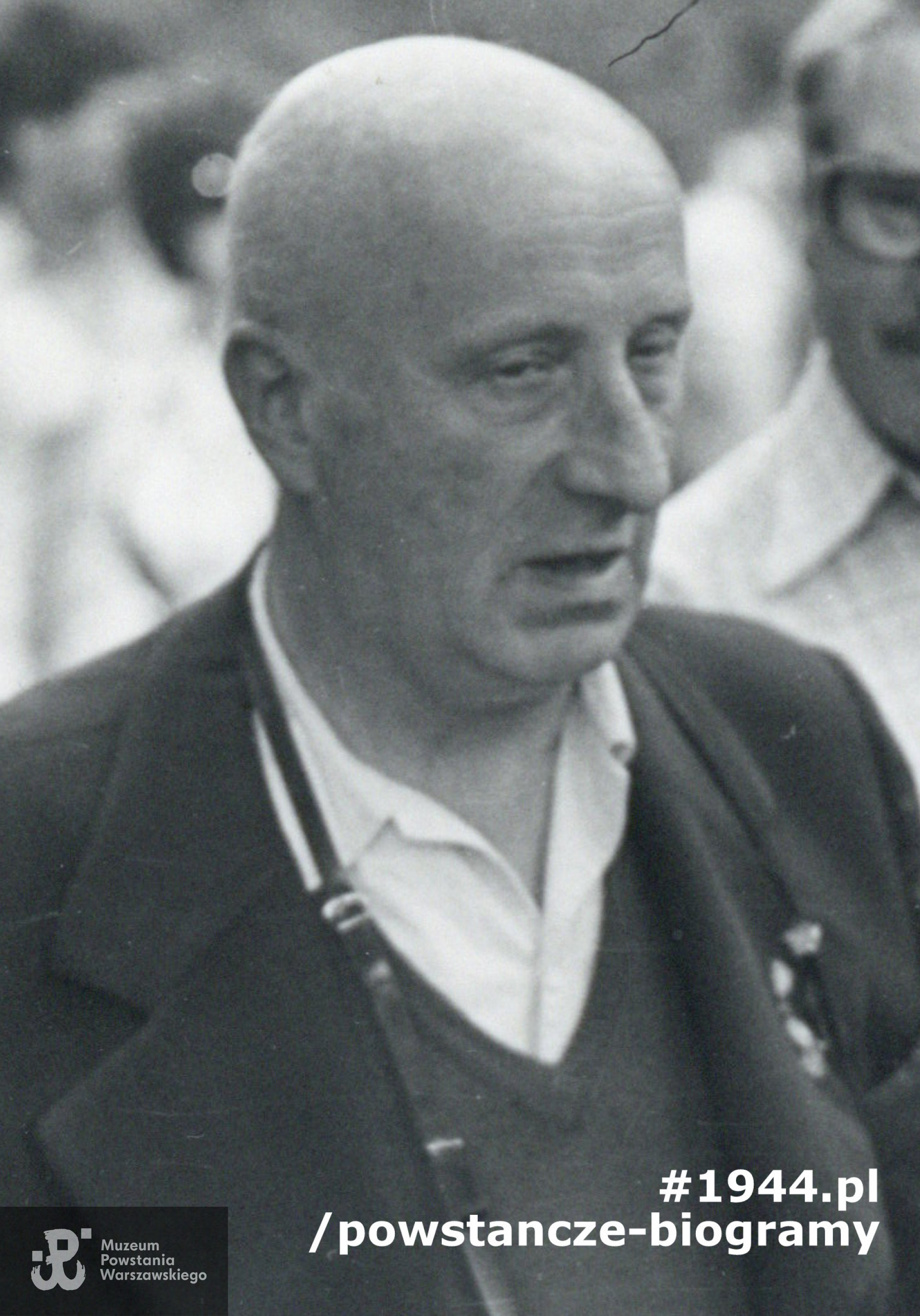 Adam Petrażycki "Zbigniew Szach" (1920-1999). Fot. ze zbiorów Muzeum Powstania Warszawskiego - materiały Jana Rockiego