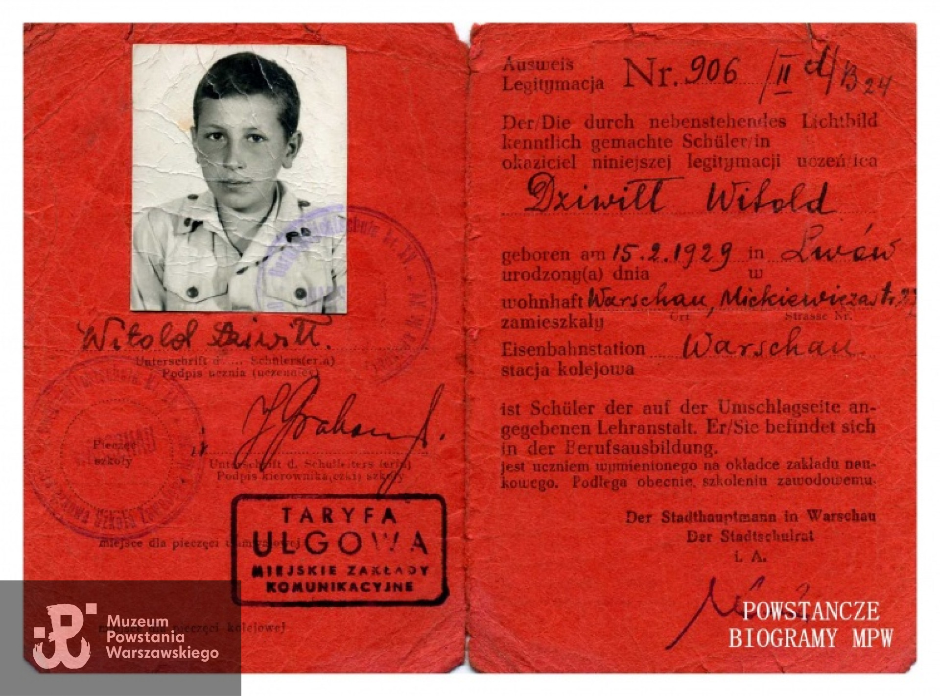 Z archiwum rodzinnego Anny Gintowt-Dziwiłł