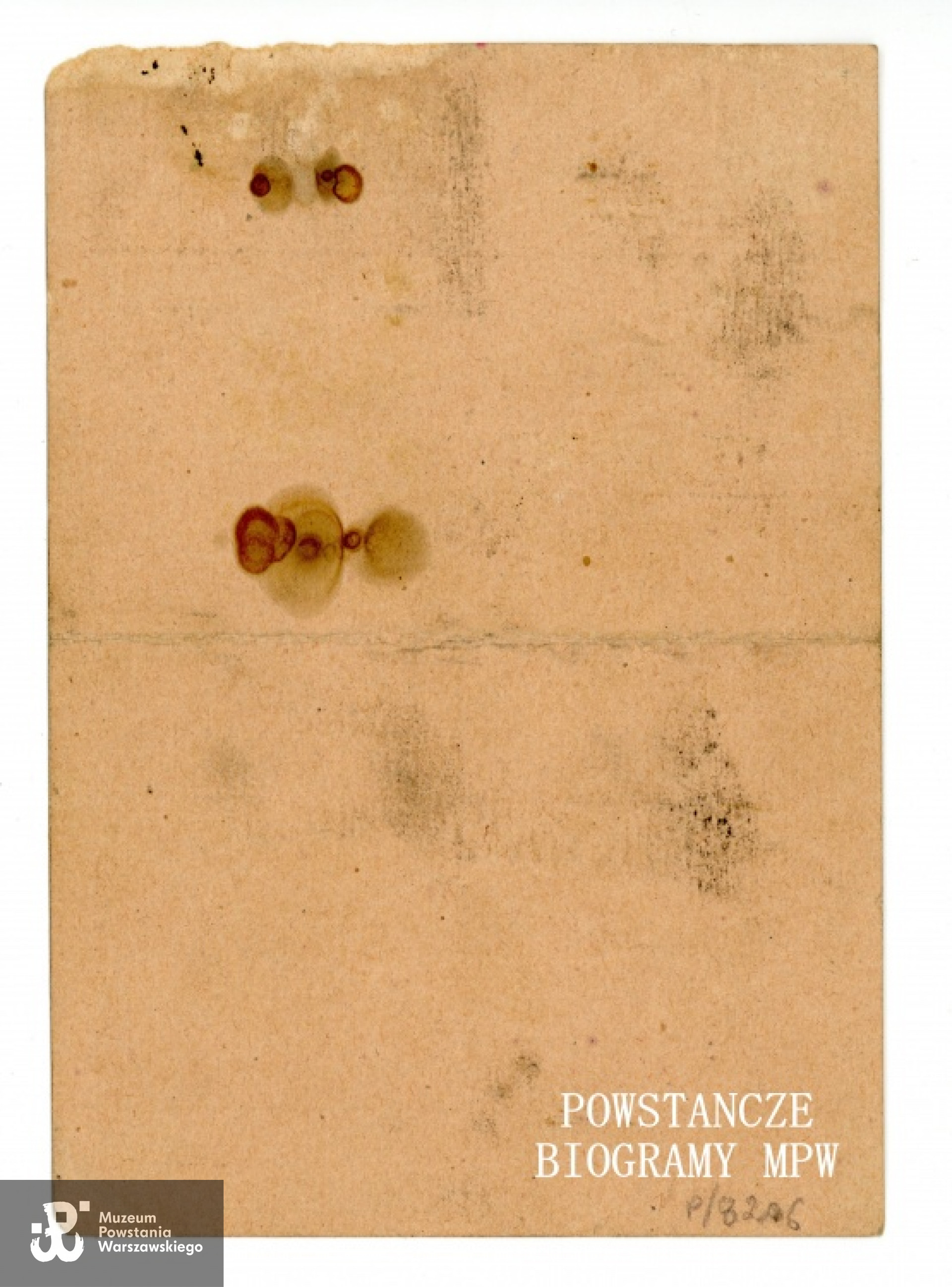 Ze zbiorów Muzeum Powstania Warszawskiego, sygn. P/8206