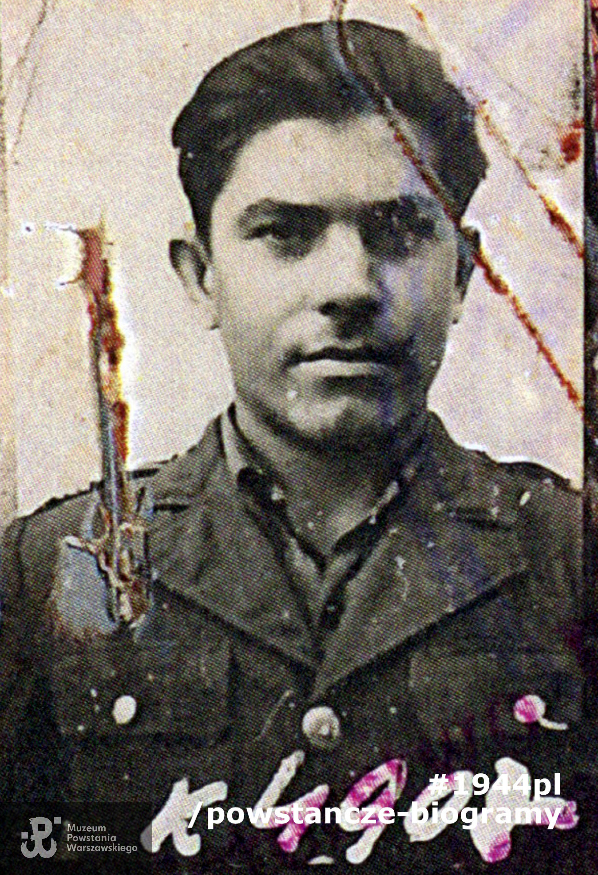 Władysław Kochan - zdjęcie z okresu pobytu w niewoli 1944/1945. Ze zbiorów rodzinnych