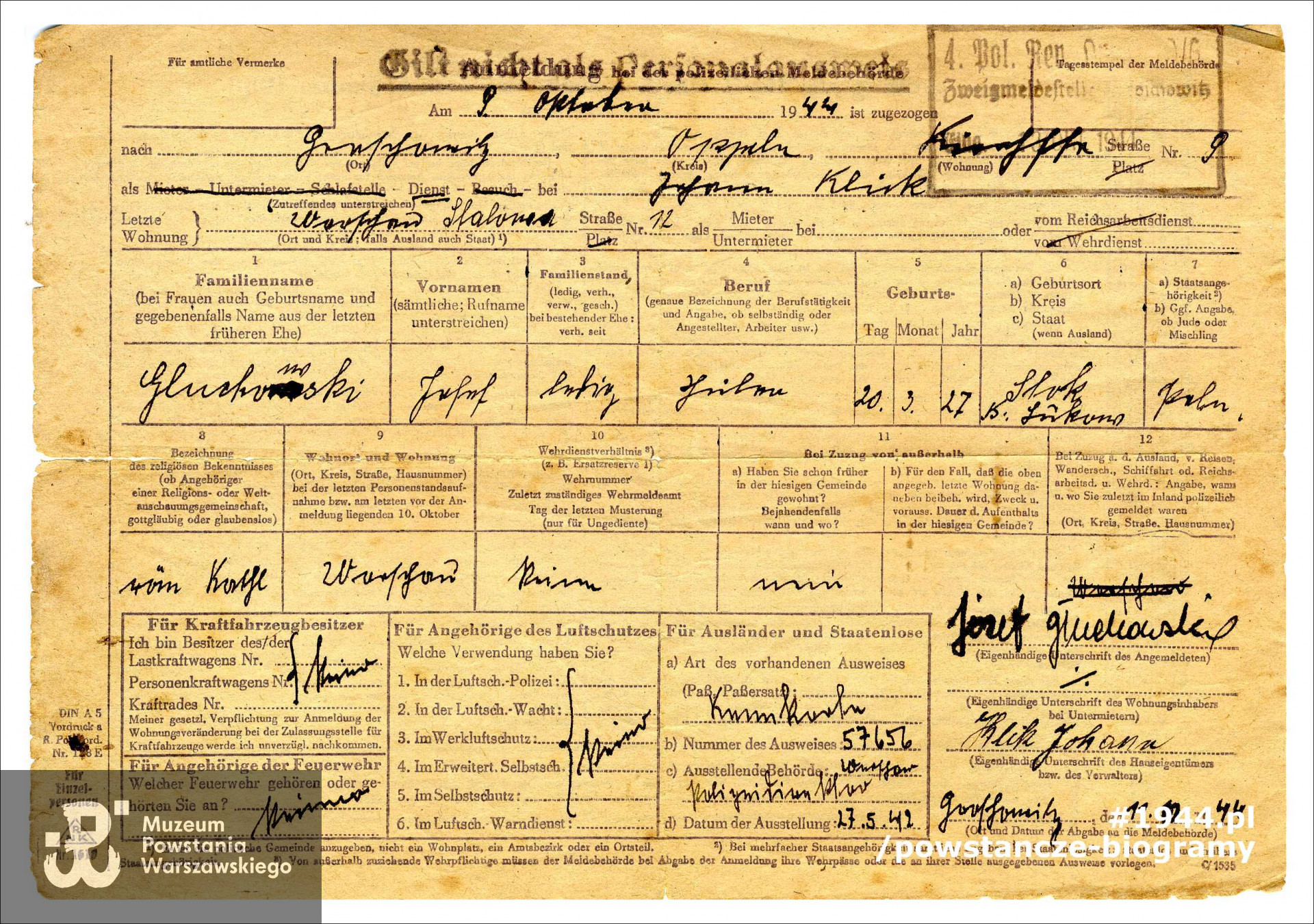 Ze zbiorów Muzeum Powstania Warszawskiego, sygn. P/6011