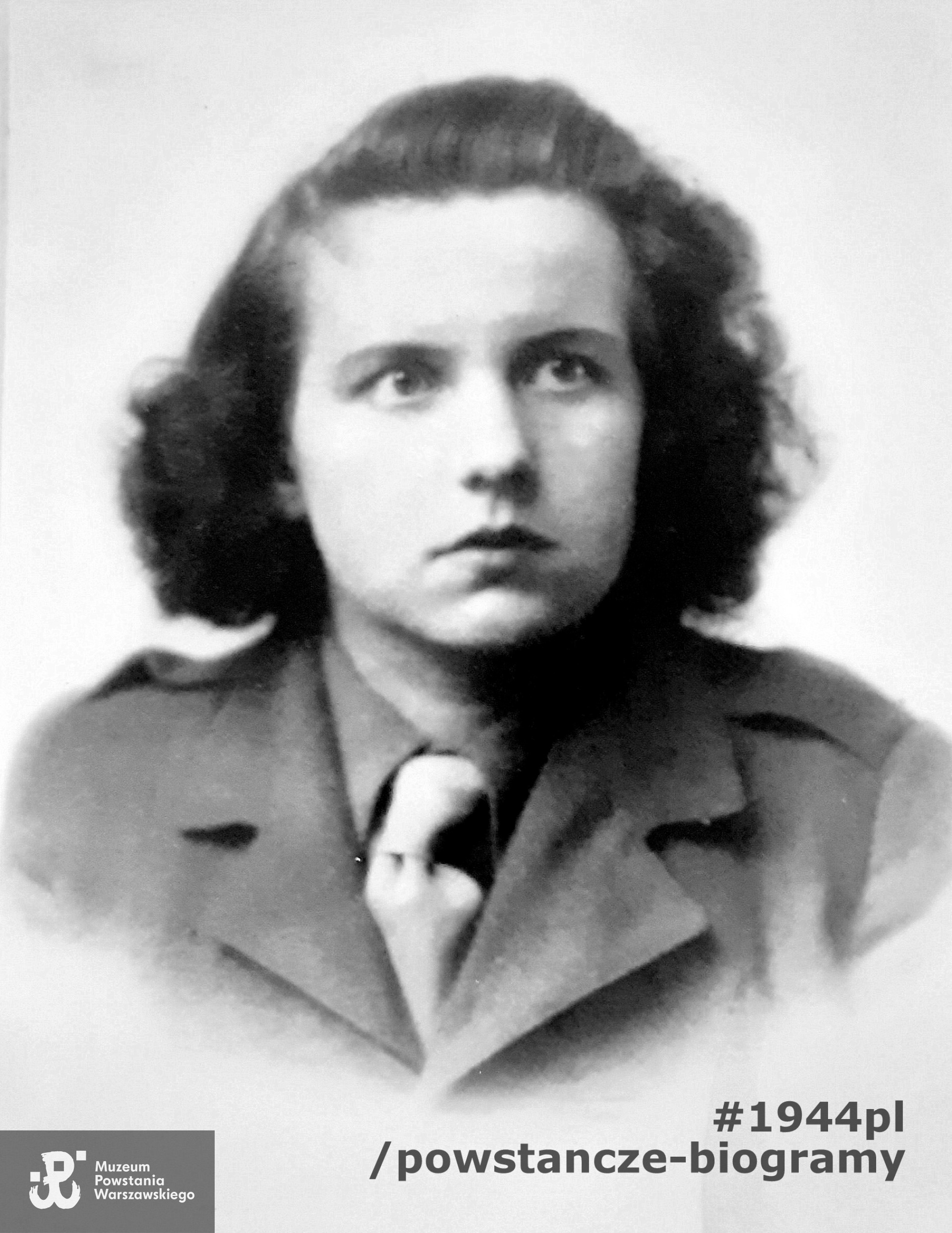 Jadwiga Woś "Wiśniowiecka". Fot. ze zbiorów Muzeum Czynu Zbrojnego w Krakowie, udostępnił p. Jarek Sołtys