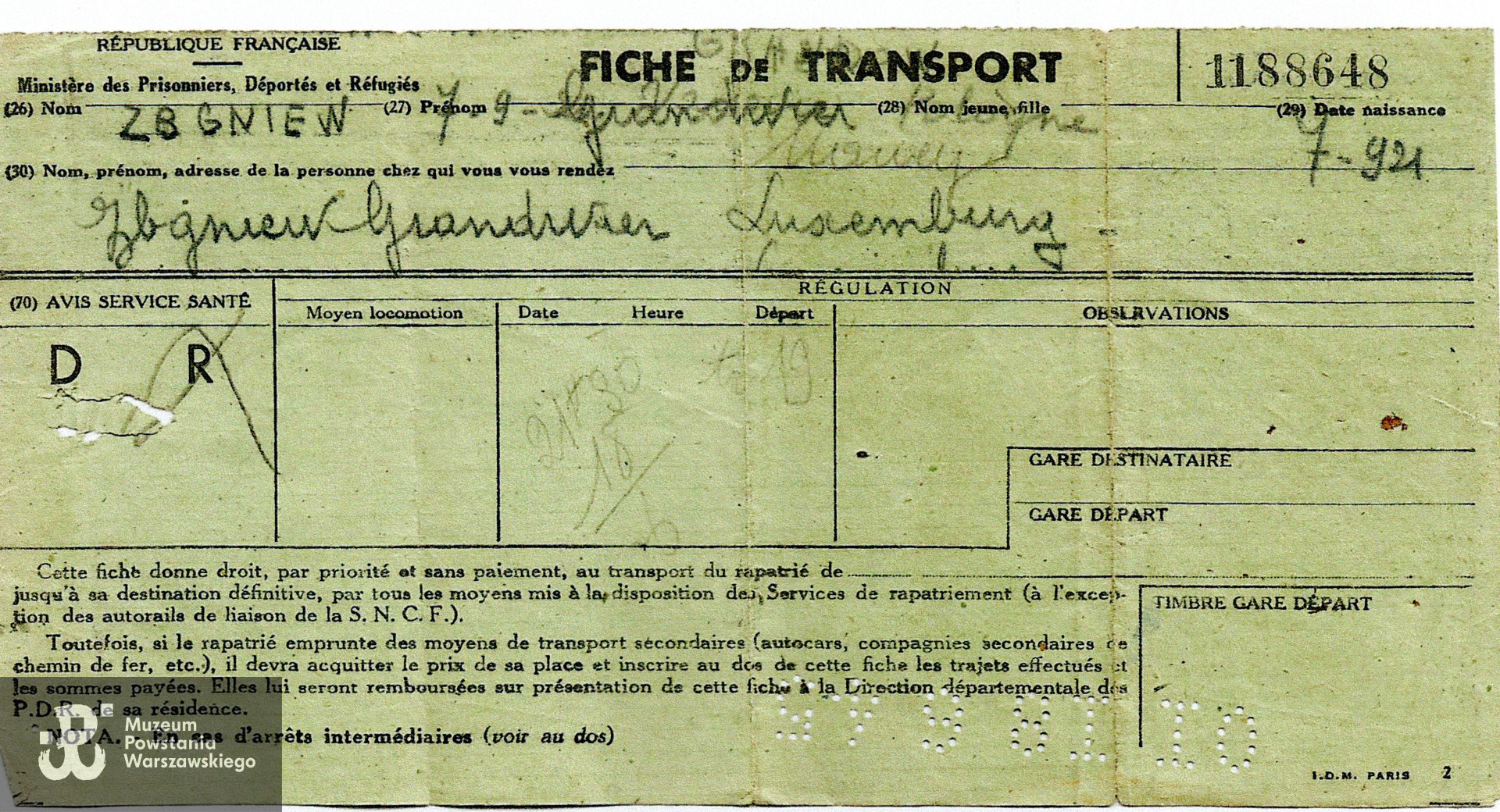 Z archiwum rodzinnego p. Reginy Grandowicz