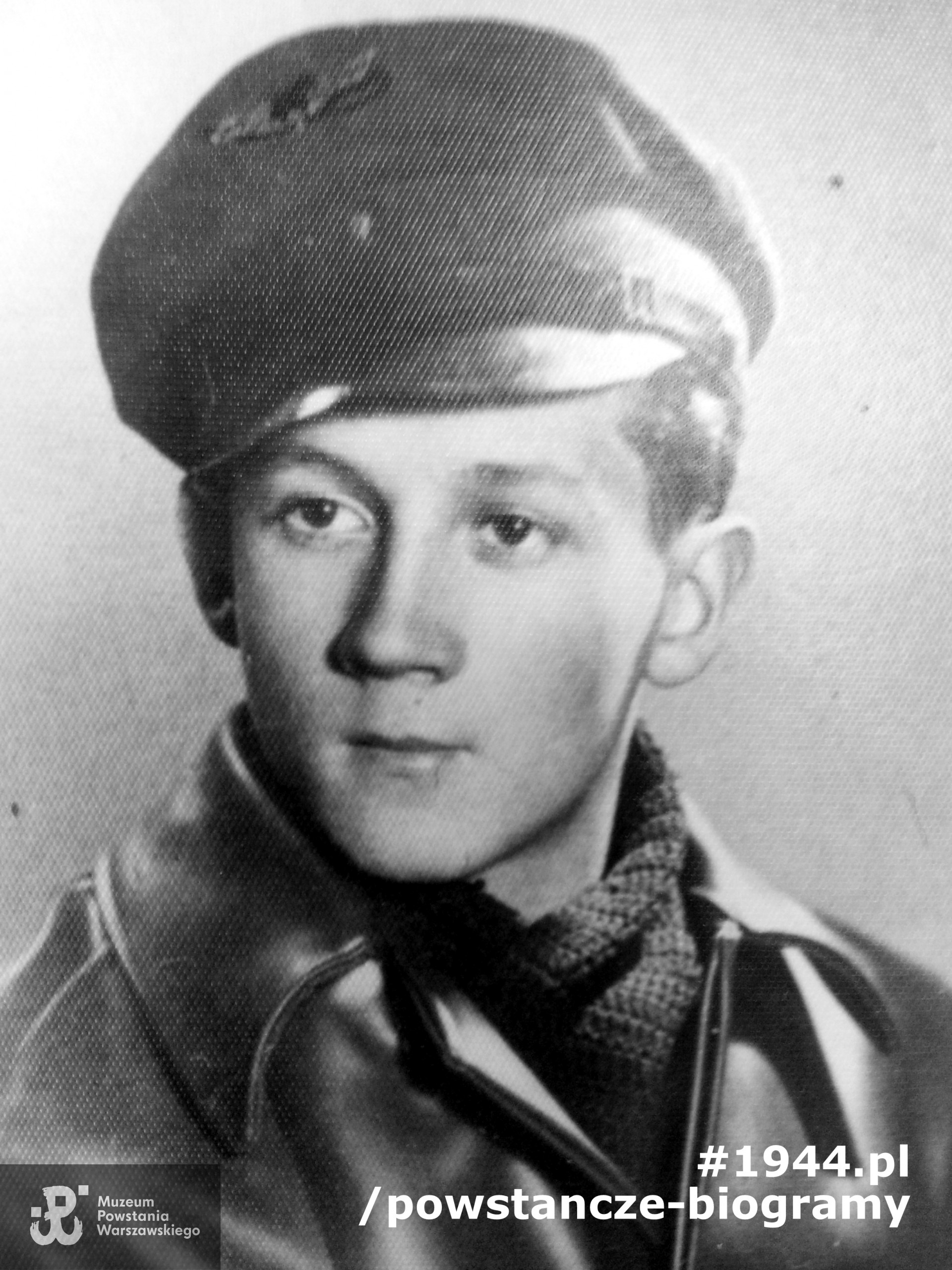 strz. Zdzisław Byrski ps. "Zdzicho" (1926-1944). Fotografia wykonana ok. 1942 roku. Z archiwum rodzinnego Piotra Kacperskiego  