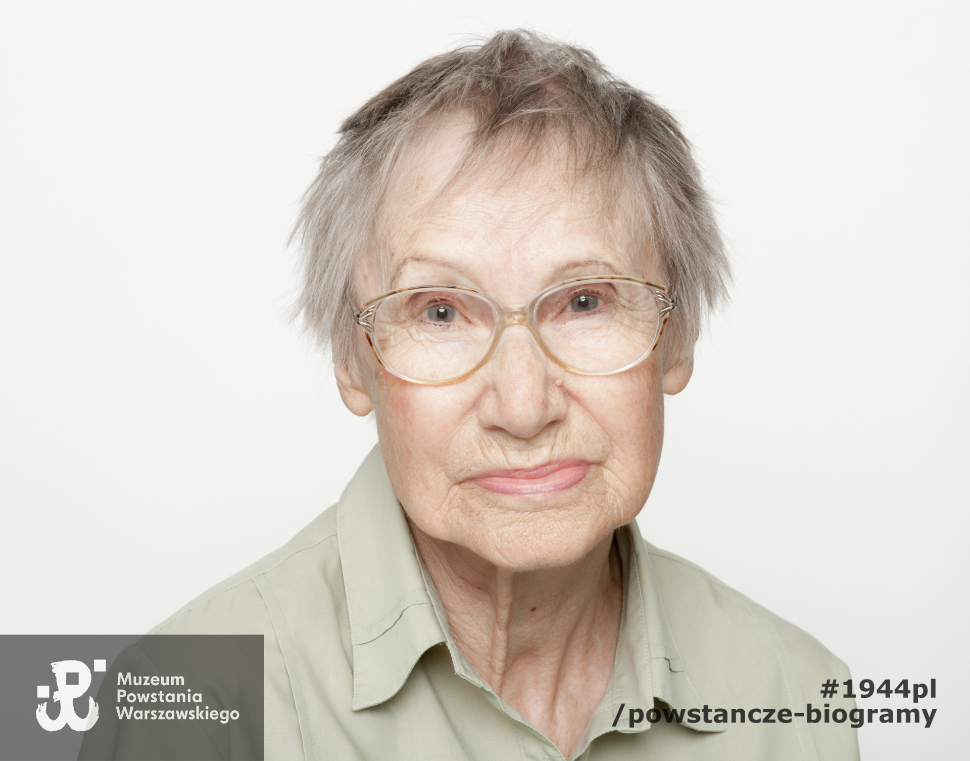 Zdjęcie z serii portretów Powstańców Warszawskich wykonanych w ramach projektu "1944/70/2014" realizowanego przez grupę WWPHOTO dla uczczenia 70. rocznicy wybuchu Powstania Warszawskiego. Muzeum Powstania Warszawskiego, 22.07-04.08 2013.