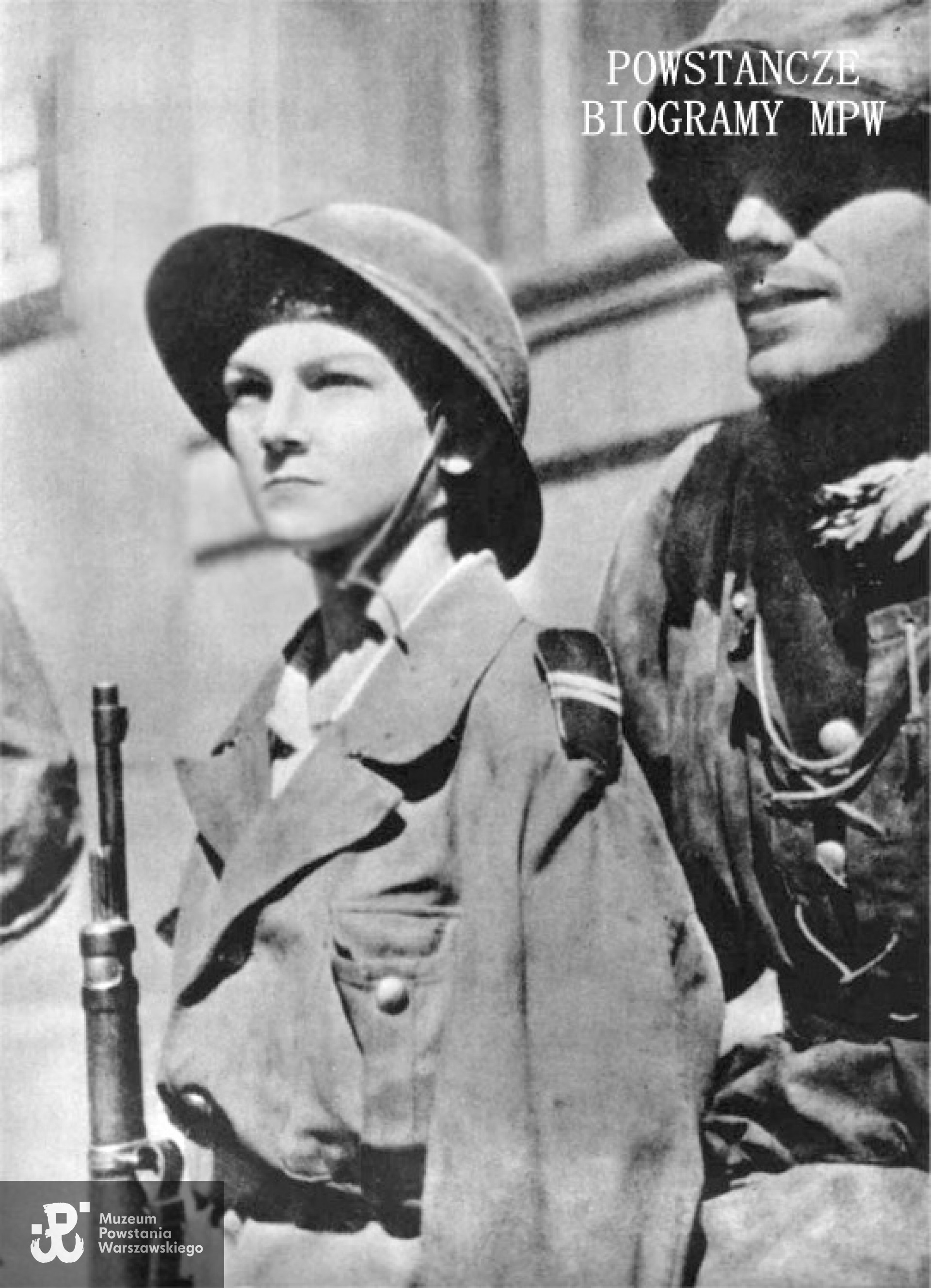 Powstanie Warszawskie, 2.09.1944 r. Śródmieście rejon ul. Wareckiej. Kapral "Warszawiak" Witold Modelski, za nim - w "panterce" - "Arab" Wiesław Kalinowski - obaj polegną na Górnym Czerniakowie