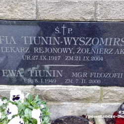 Mogiła na cmentarzu w Brwinowie. Fot. Mariusz Skroński