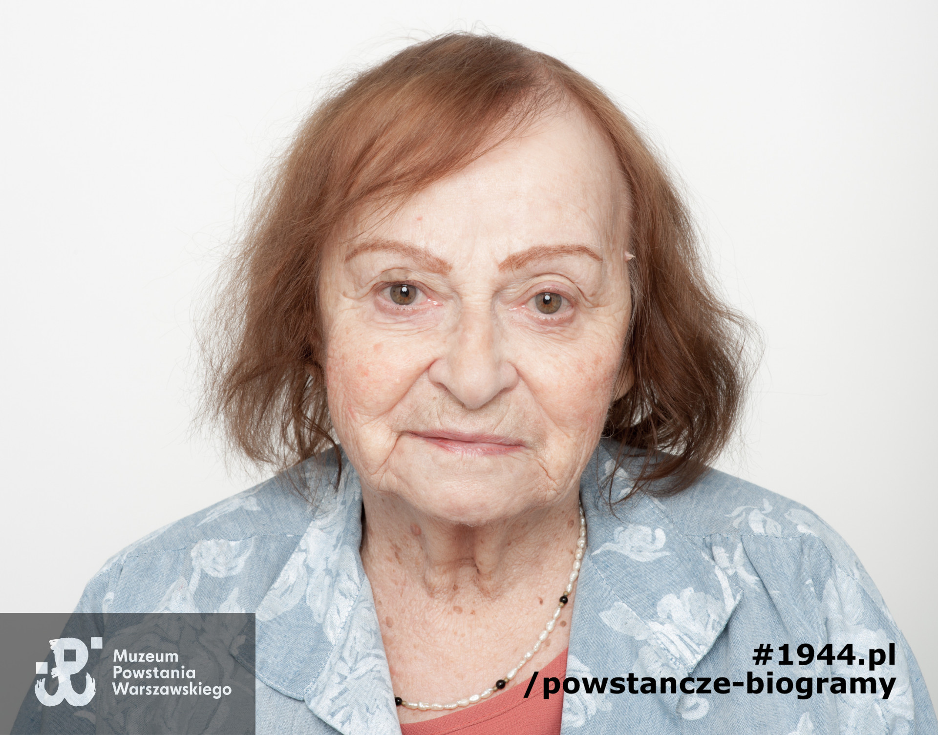 Zdjęcie z serii portretów Powstańców Warszawskich wykonanych w ramach projektu "1944/70/2014" realizowanego przez grupę WWPHOTO dla uczczenia 70. rocznicy wybuchu Powstania Warszawskiego. Muzeum Powstania Warszawskiego, 22.07-04.08 2013.