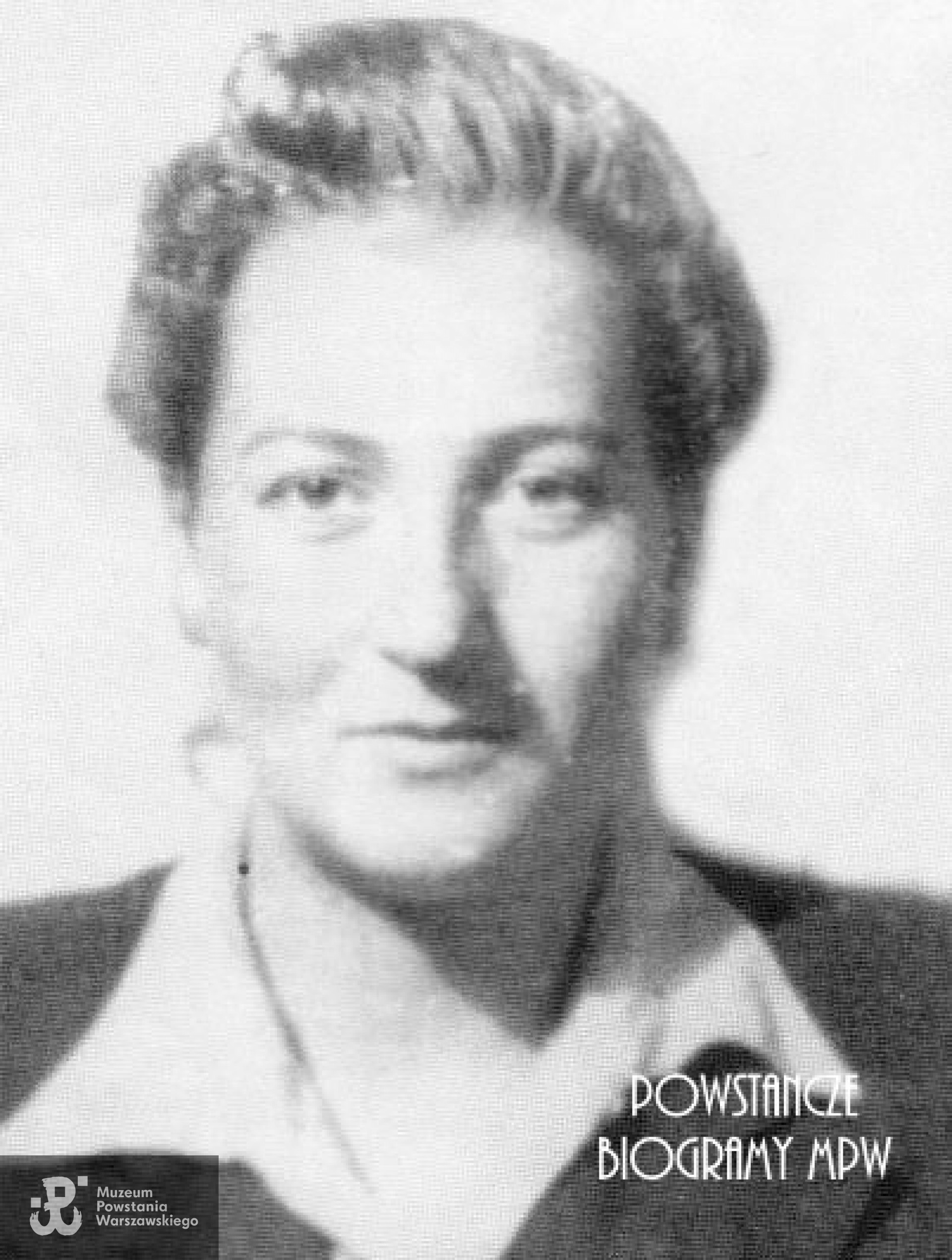 Janina Wyleżyńska ps. "Nina" (1923-1944) Fot. AR MPW
