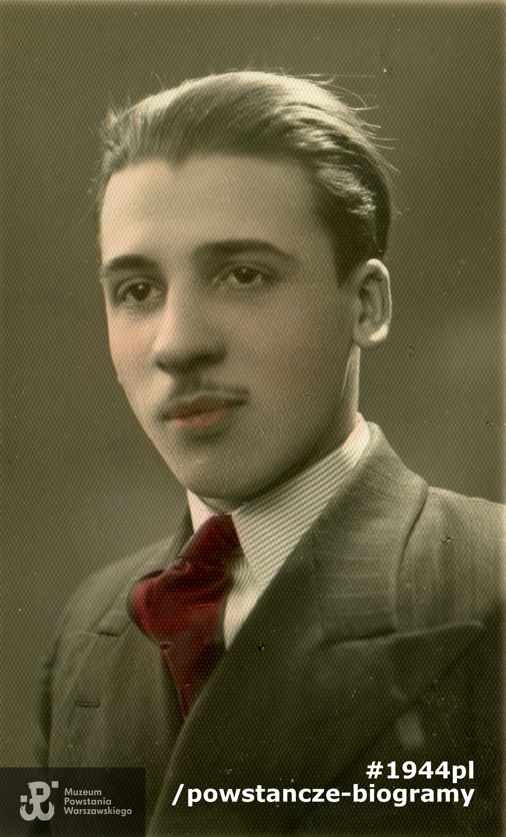 Kazimierz Biliński ps. Żołw (1915-1976). Fotografia z lat 30-tych XX w.  Ze zbiorów rodzinnych pp. Stokłosów. Skany wykonano w Muzeum Powstania Warszawskiego w listopadzie 2021 r. 