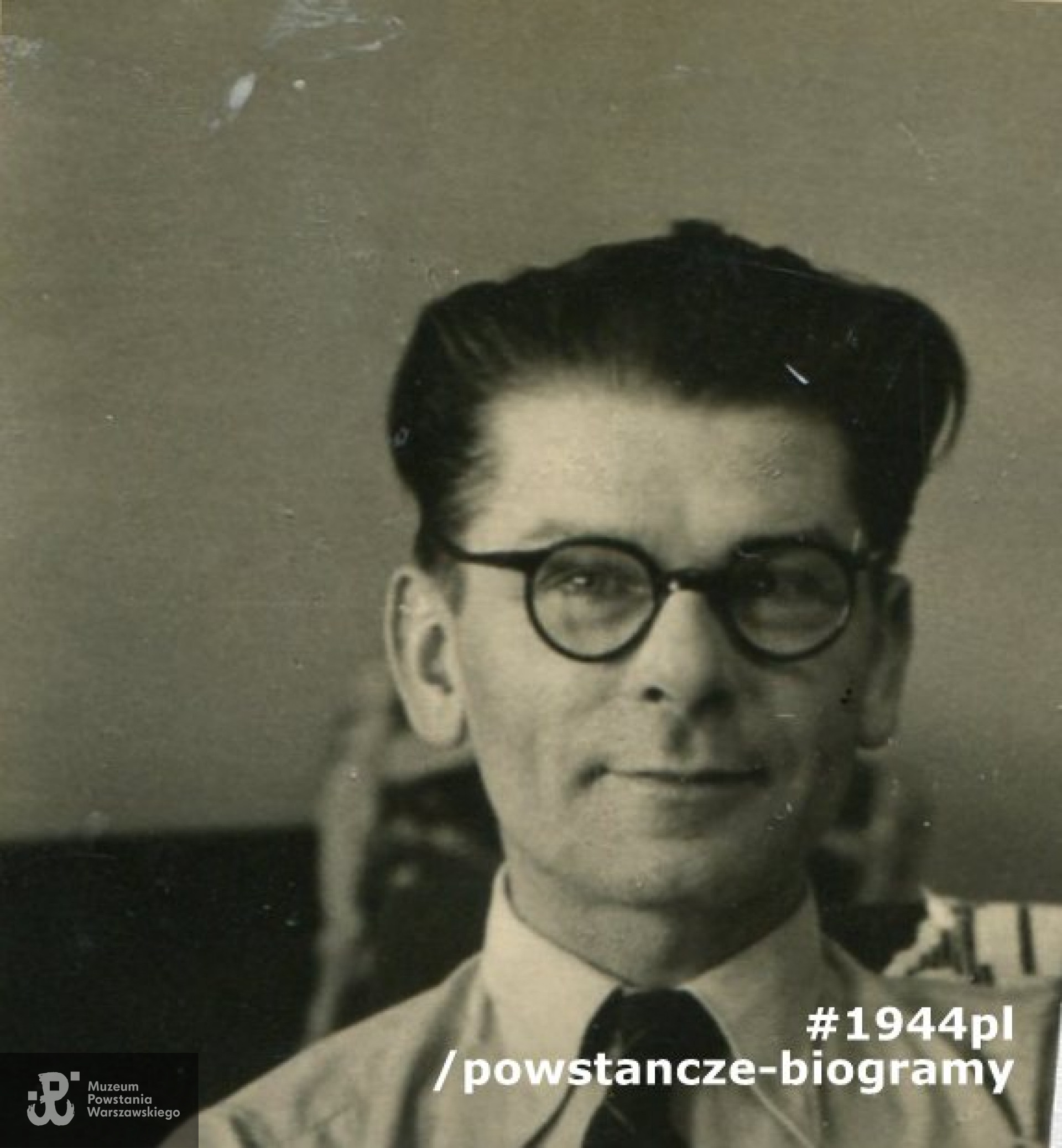 ppor. Hieronim Marszałek "Lachna". Fot. ze zbiorów rodzinnych udostępnił p. Jan Zambrzycki