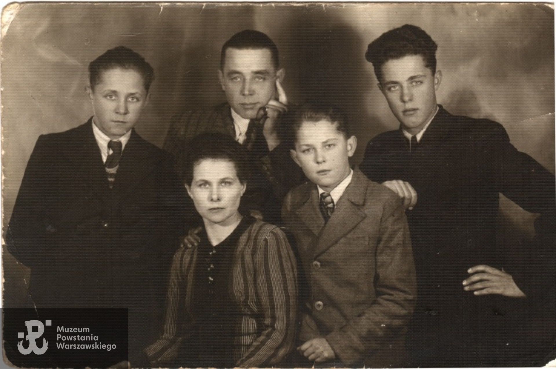 U rodziny w Siedlcach - 15.01.1944 r. Fot. archiwum rodzinne.