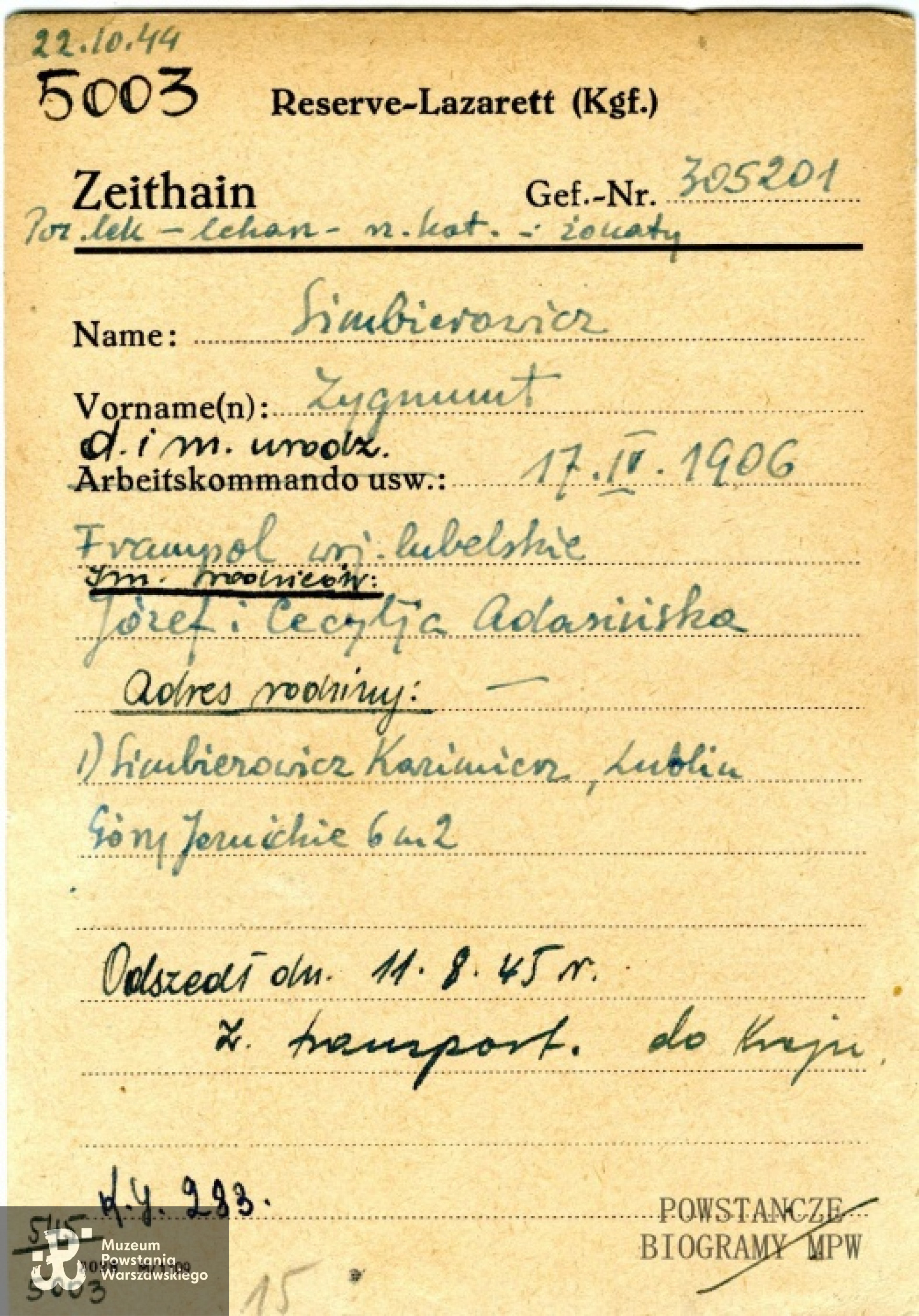 Ze zbiorów Polskiego Czerwonego Krzyża