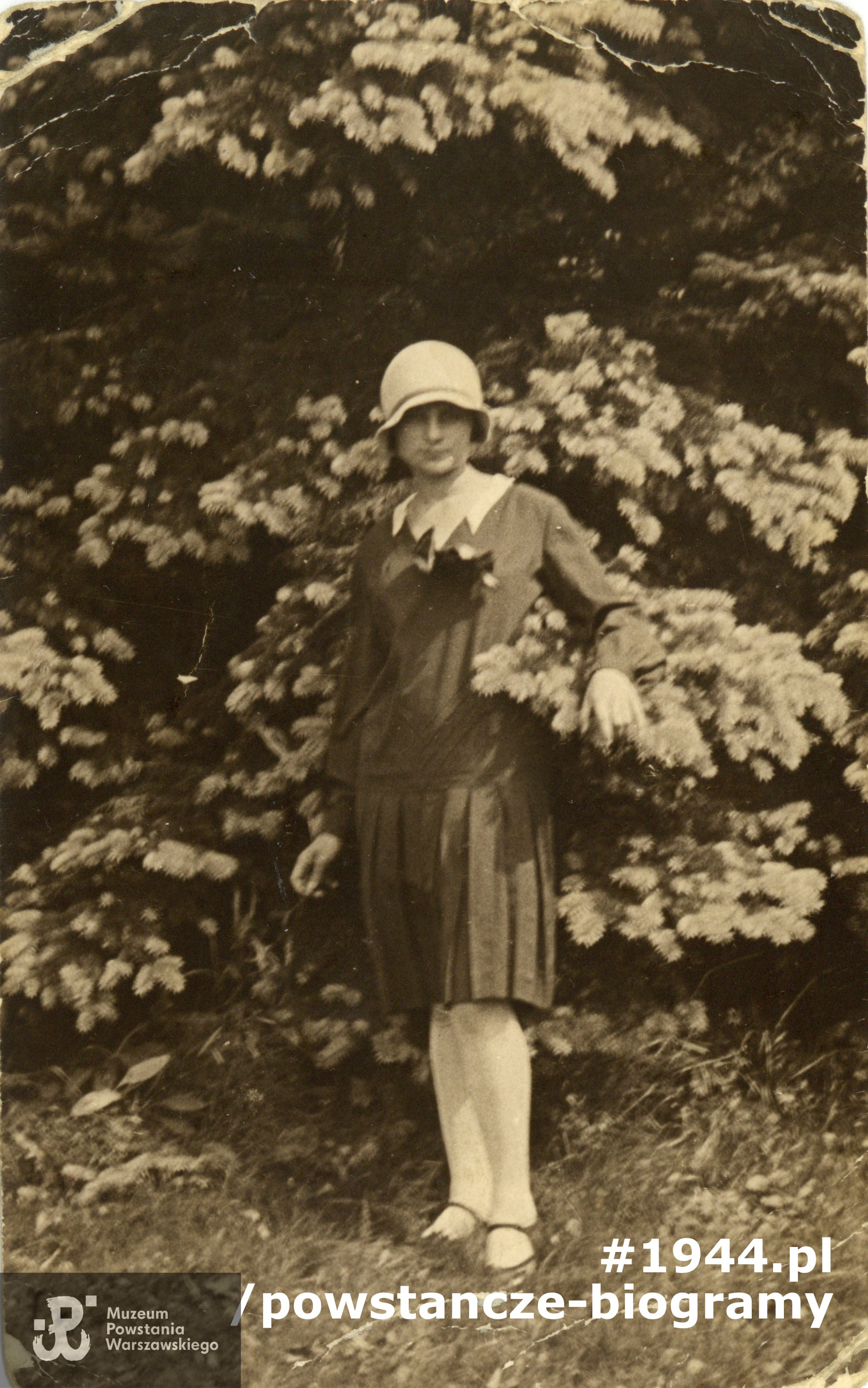 Jadwiga Maria Modelska (1907-1981). Fotografia z archiwum rodzinnego synowej, p. Alicji Modelskiej