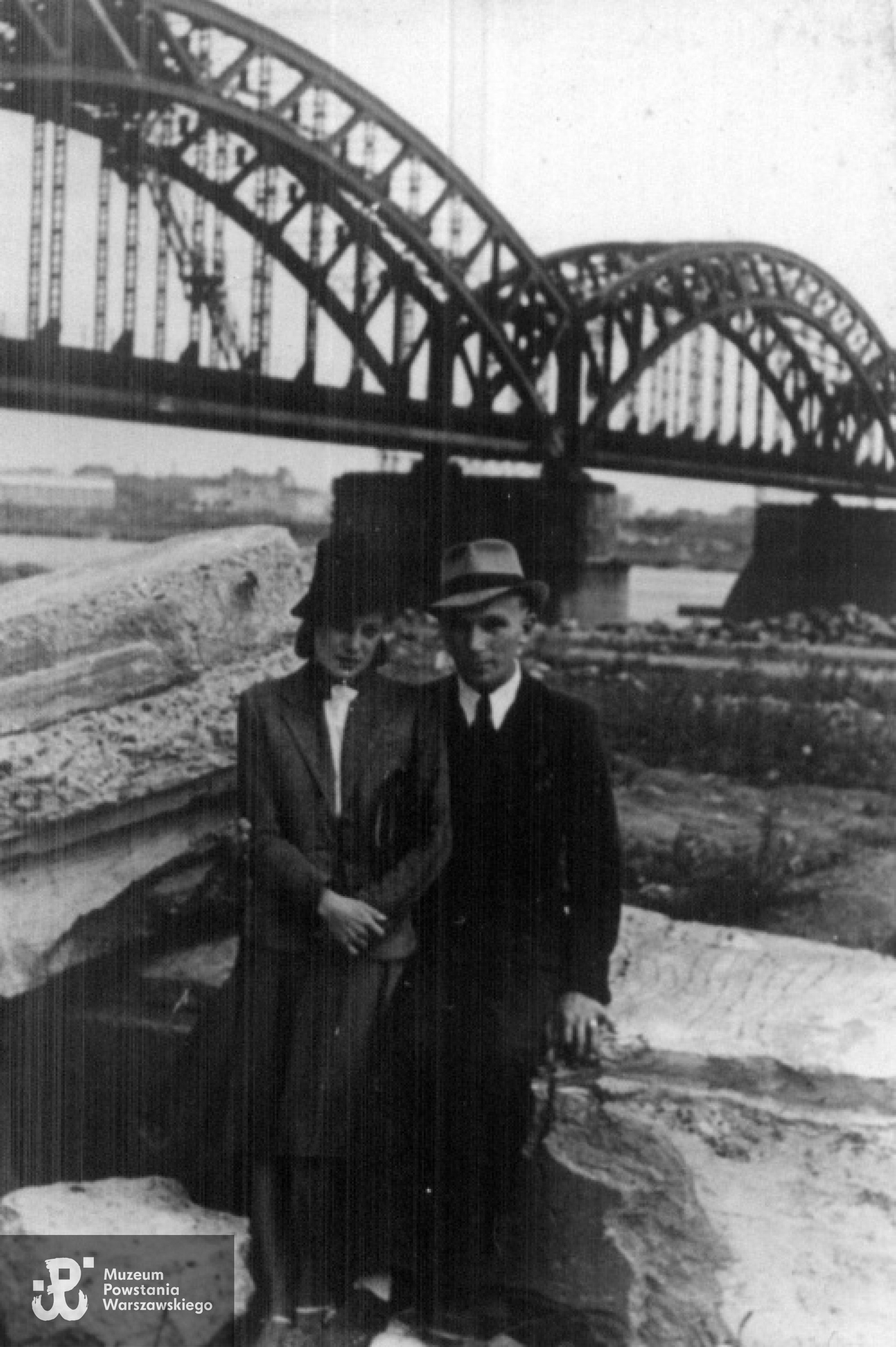 Zbigniew Max i Krystyna Krupska-Max, zdjęcie powojenne. Fot. z archiwum rodzinnego Andrzeja Maxa.
