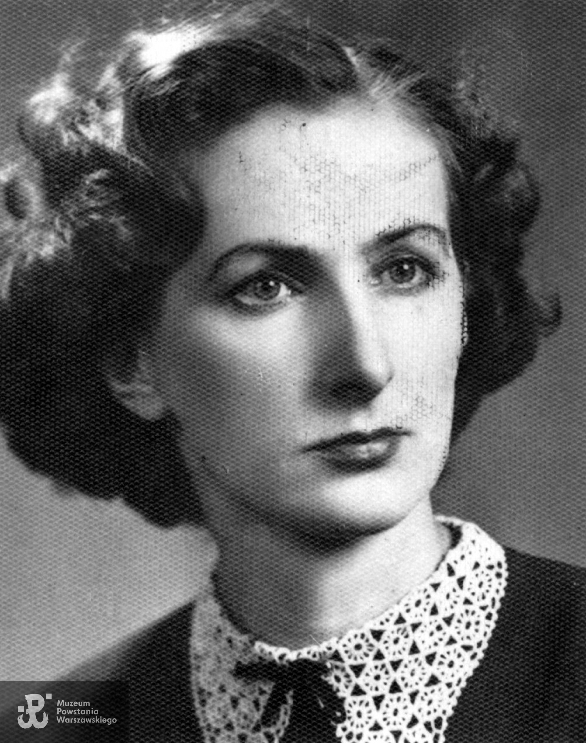 Sanit. Irena Kwiatkowska "Joanna". Fot. materiały do Słownika Uczestników PW - batalion "Gustaw"