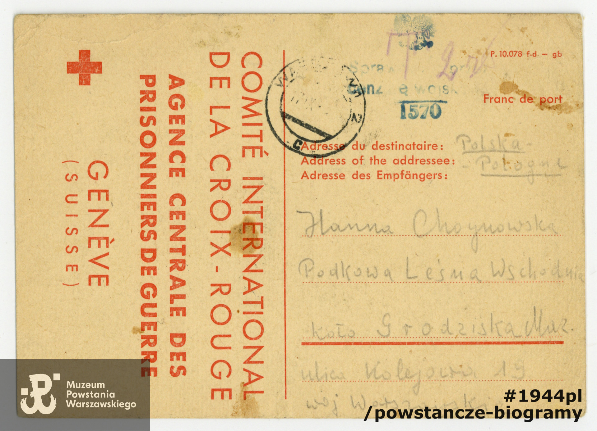 Z archiwum rodzinnego p. Michała Choynowskiego, syna.