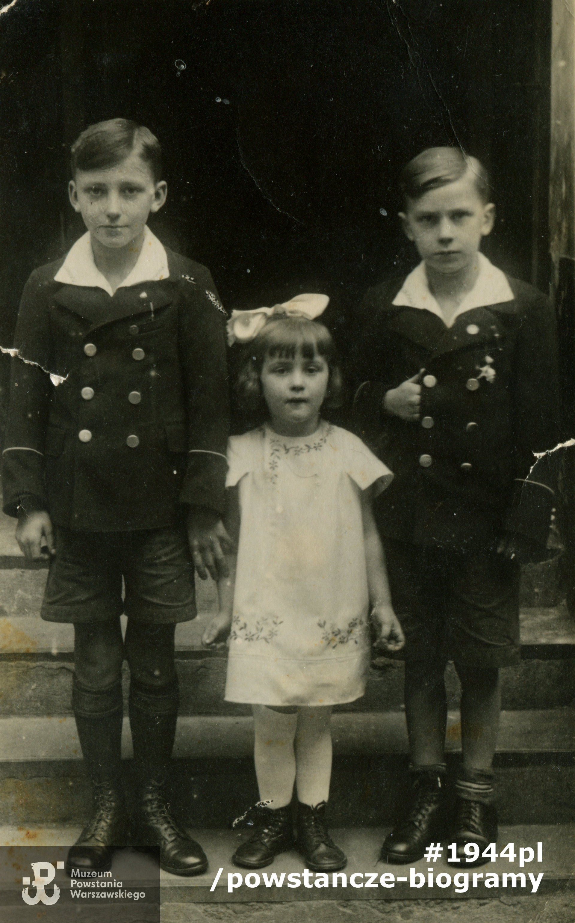 <a href =  ryszard-liszewski,27693.html> Ryszard, </a> Barbara i Zbigniew Liszewscy. Fot. ze zbiorów rodzinnych p. Jana Zagórskiego. Skan wykonany w Muzeum Powstania Warszawskiego.