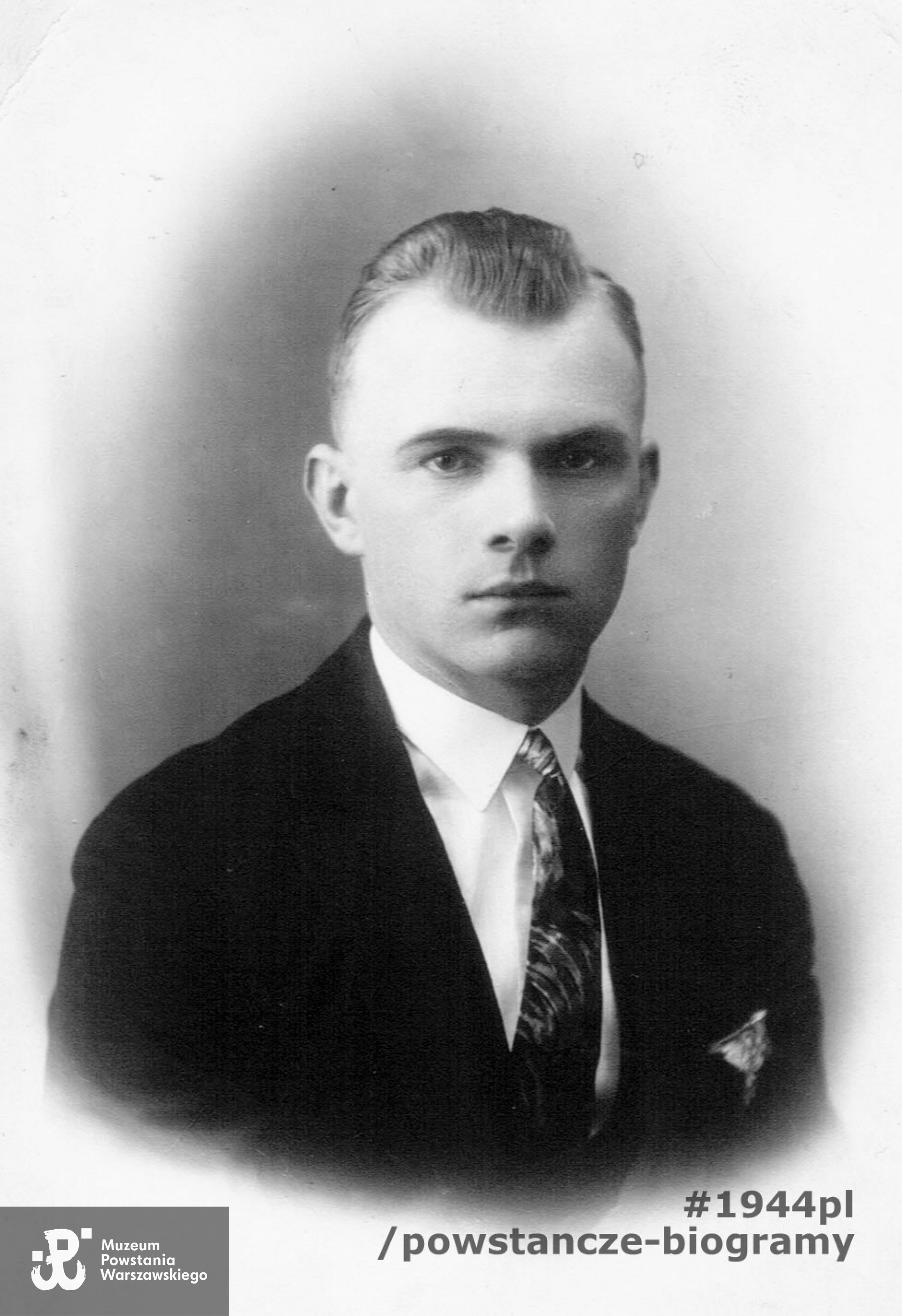 Edward Stefani "Szpagat" (1904-1944). Fot. ze zbiorów rodzinnych, udostępnił p. Remigiusz Stefani, wnuk Powstańca