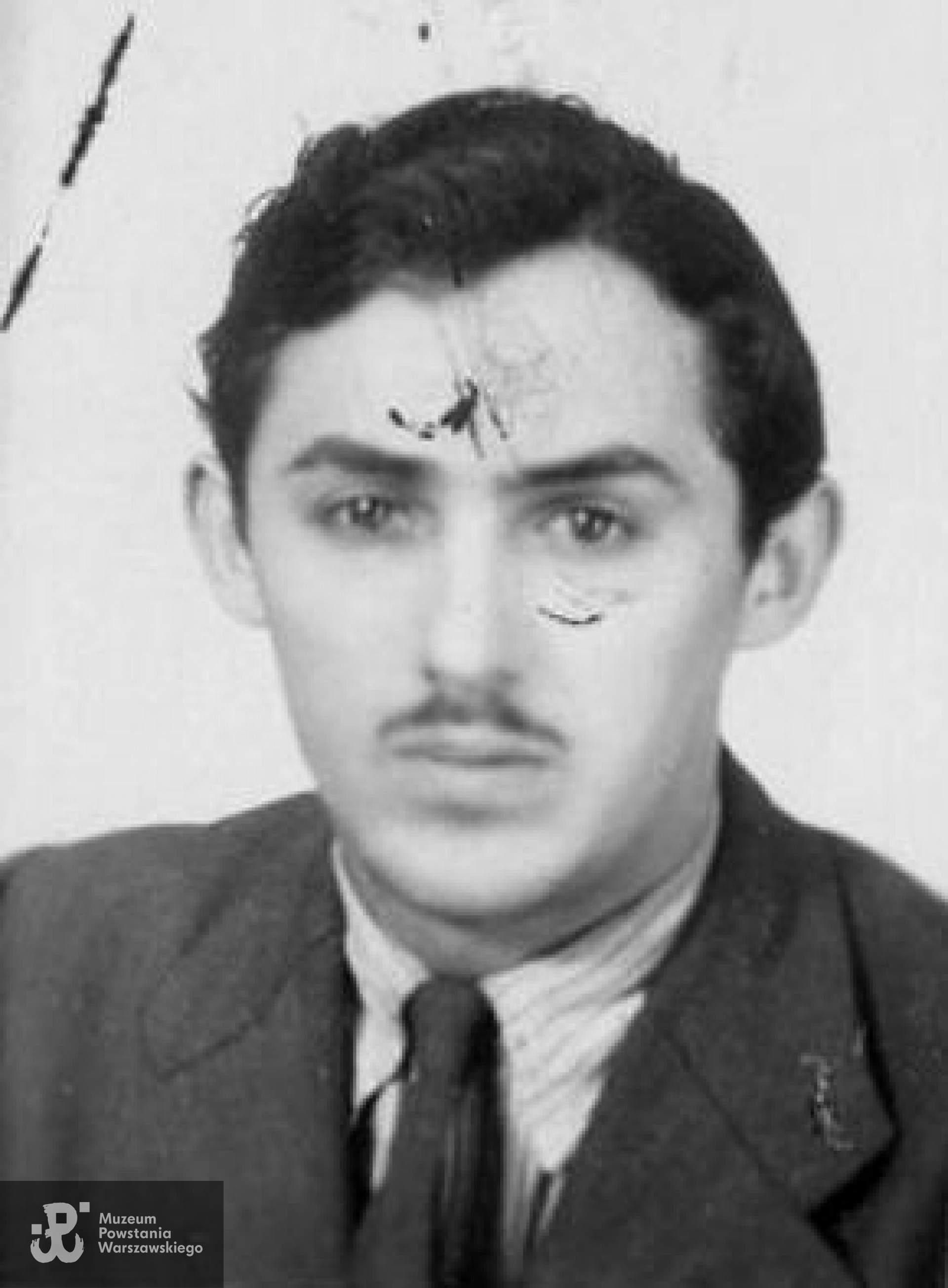 Zdjęcie legitymacyjne z deklaracji ZBoWiD. Fot. AR MPW