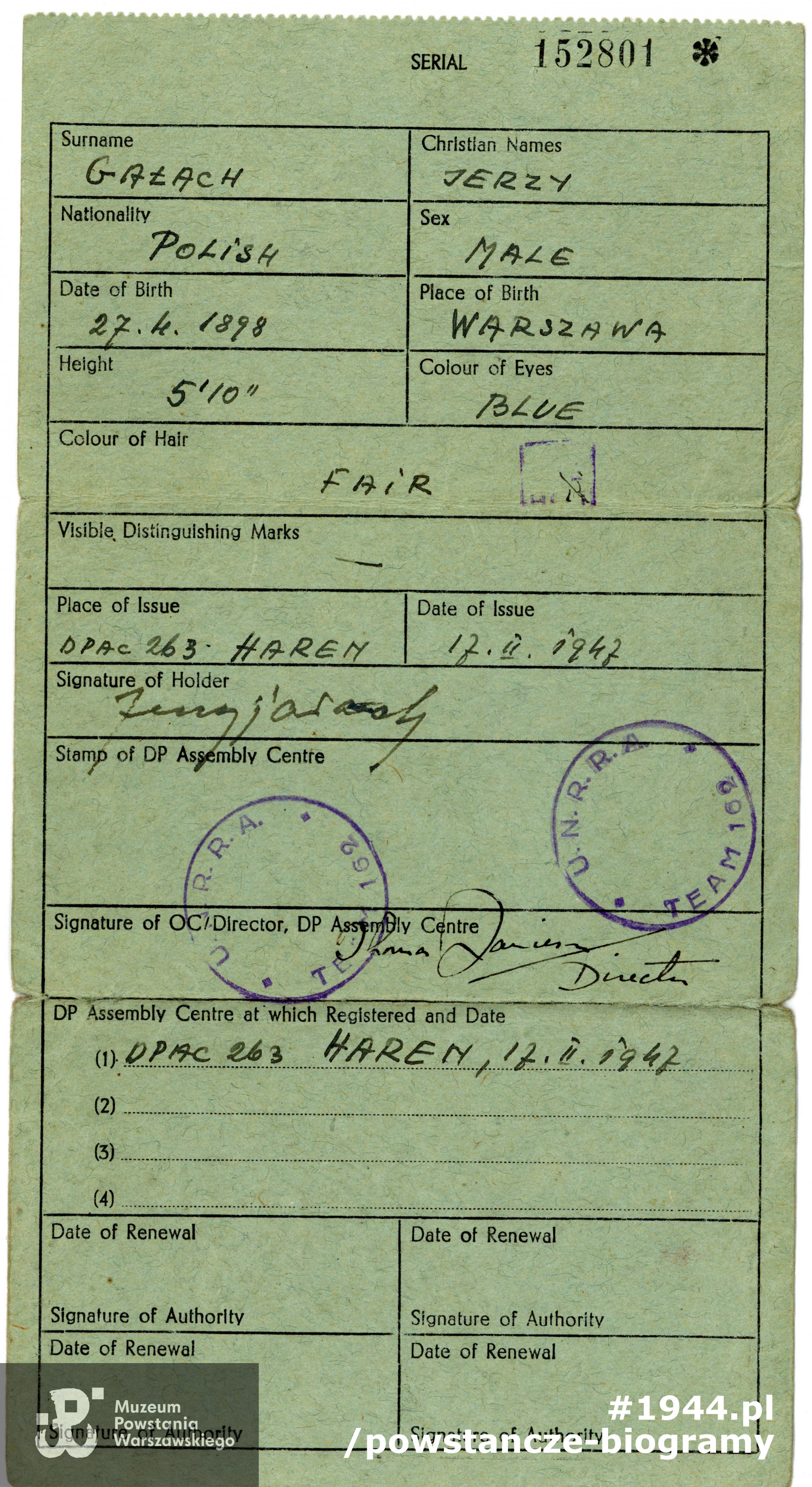 Ze zbiorów Muzeum Powstania Warszawskiego, sygn. P/8627/16