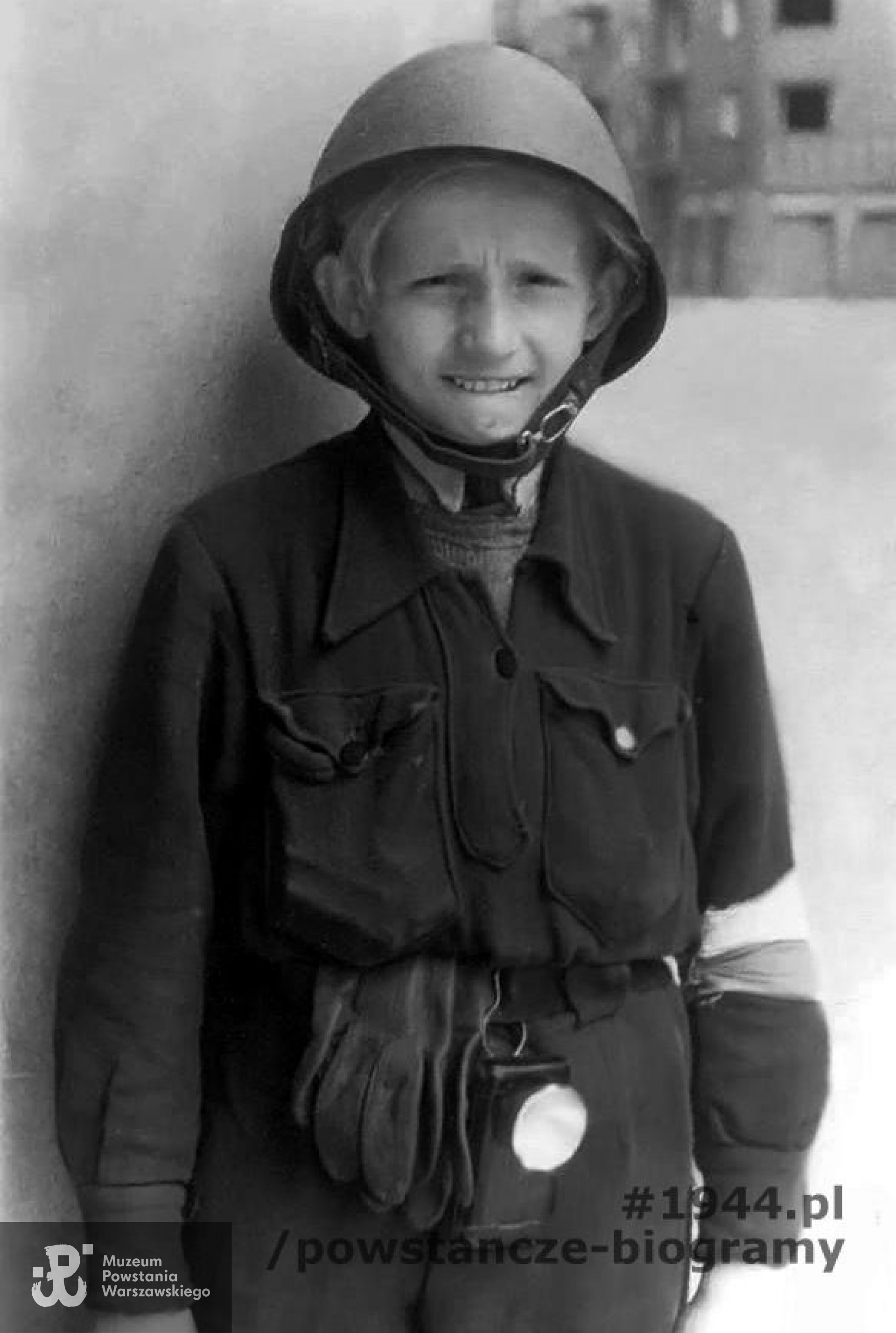 Łącznik Jerzy Kotuszewski (1931-1944). Fot. ze zbiorów Muzeum Powstania Warszawskiego, P/3268