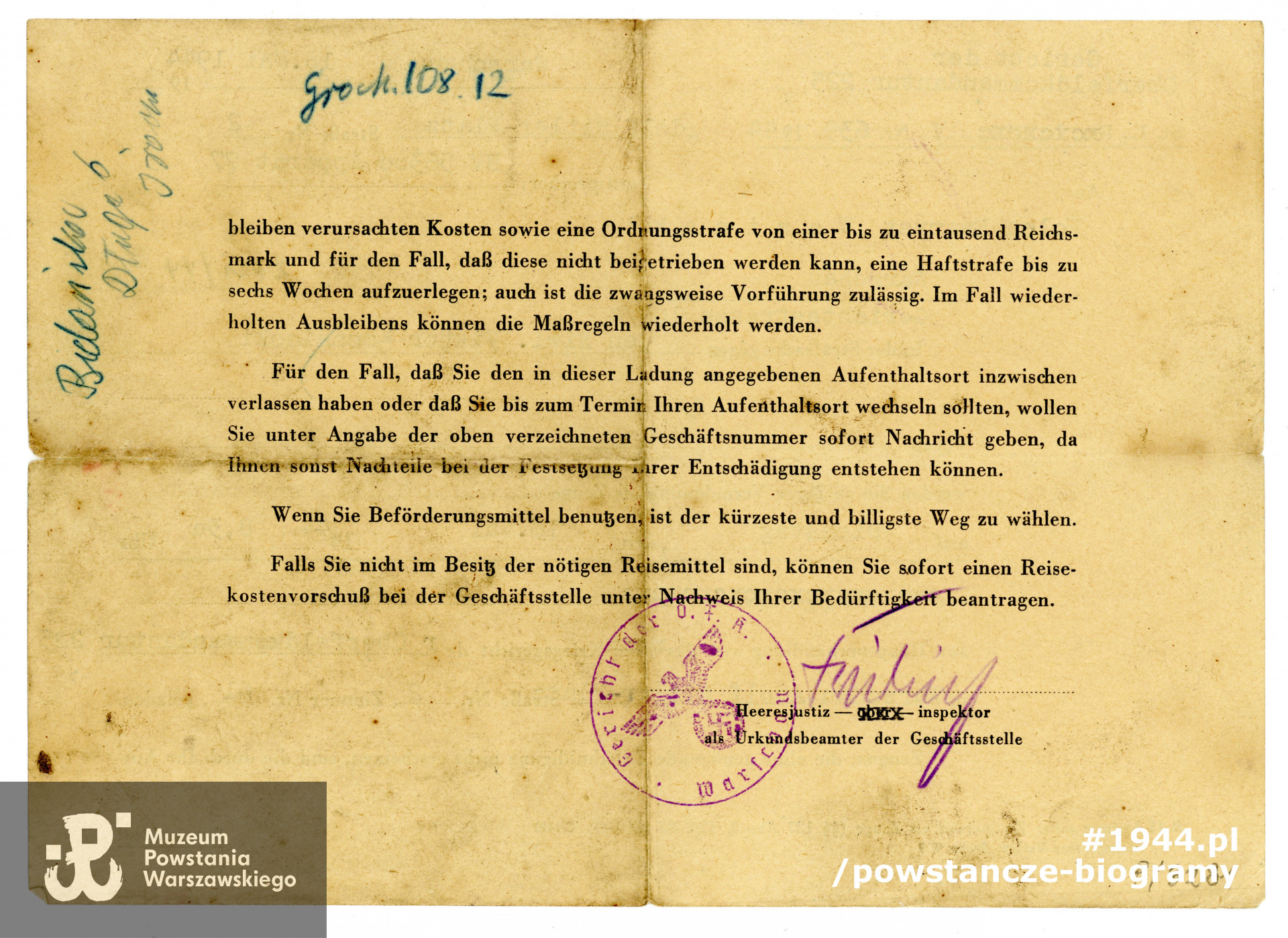 Ze zbiorów Muzeum Powstania Warszawskiego, sygn. P/3276 - P/3282