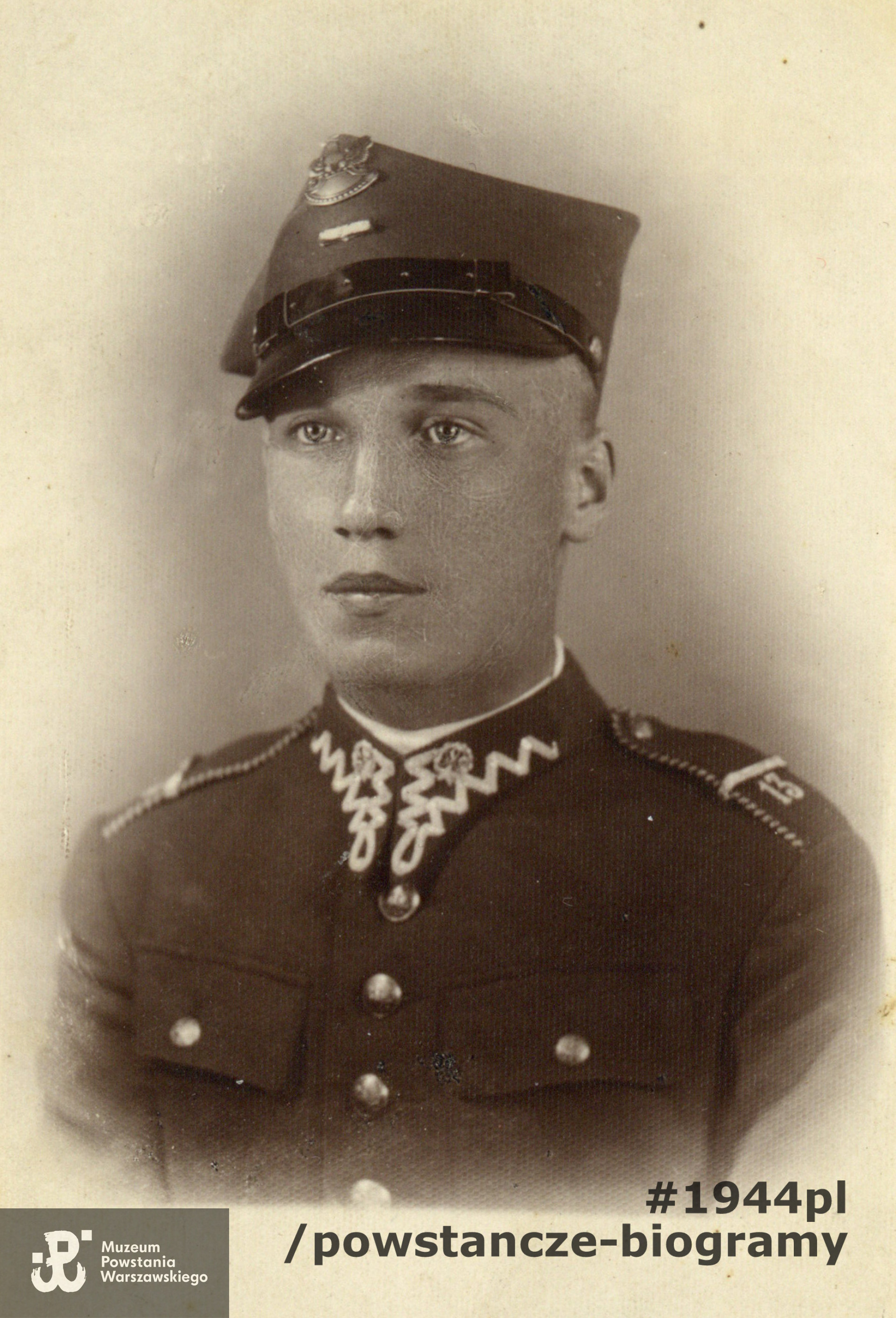 ppor. Henryk Kusal "Jastrząb" (1919-1982). Na zdjęciu w roku 1939. Fotografia ze zbiorów rodzinnych córki, p. Moniki Czarnecki