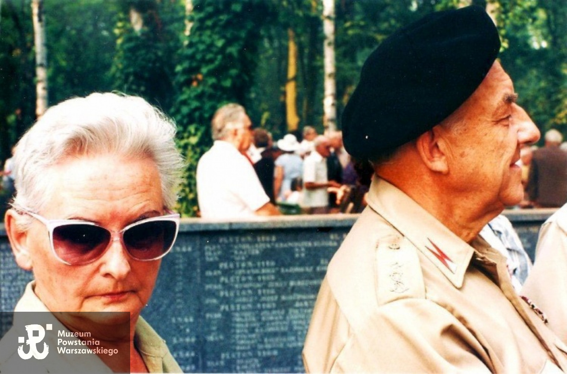 Janusz Klepacz i Hanna z Kamlerów Szymańska Warszawa - Powązki 1994