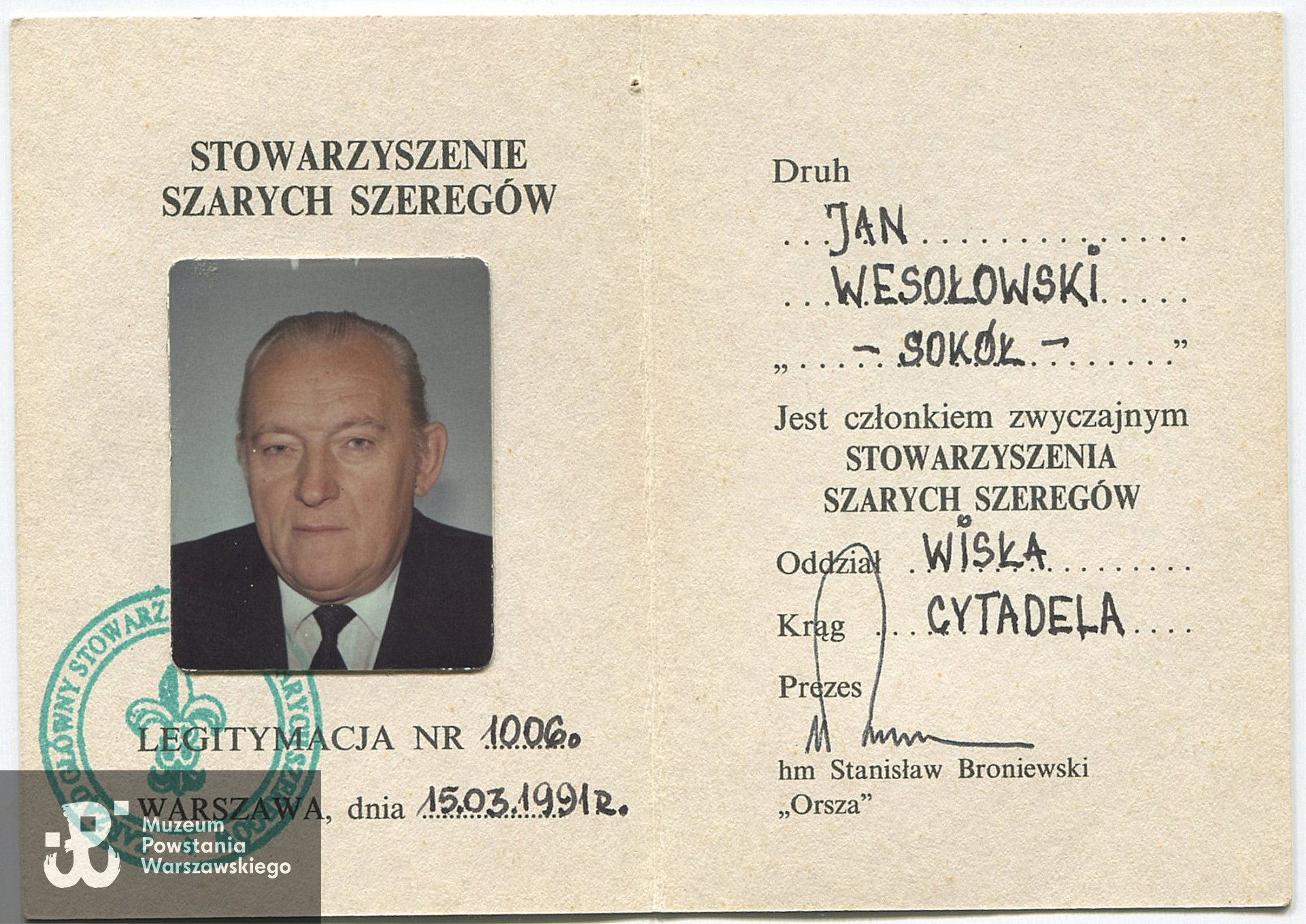 Skan z zasobu Pokoju Kombatanta MPW