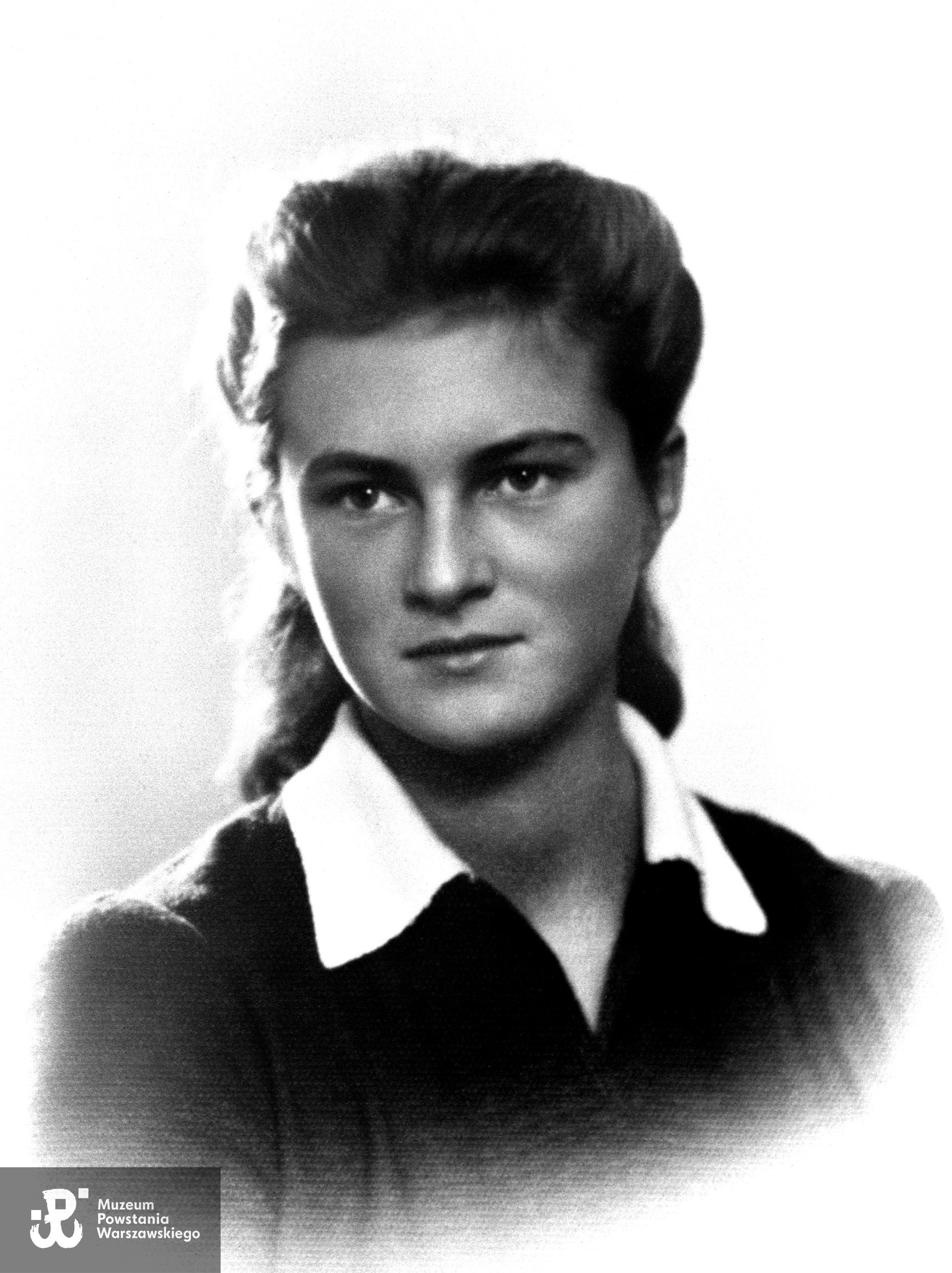 Maria Więckowska "Marysia" (1924-1944). Fot. ze zbiorów Muzeum Powstania Warszawskiego, sygn. MPW-IS/2023 - batalion "Zośka"
