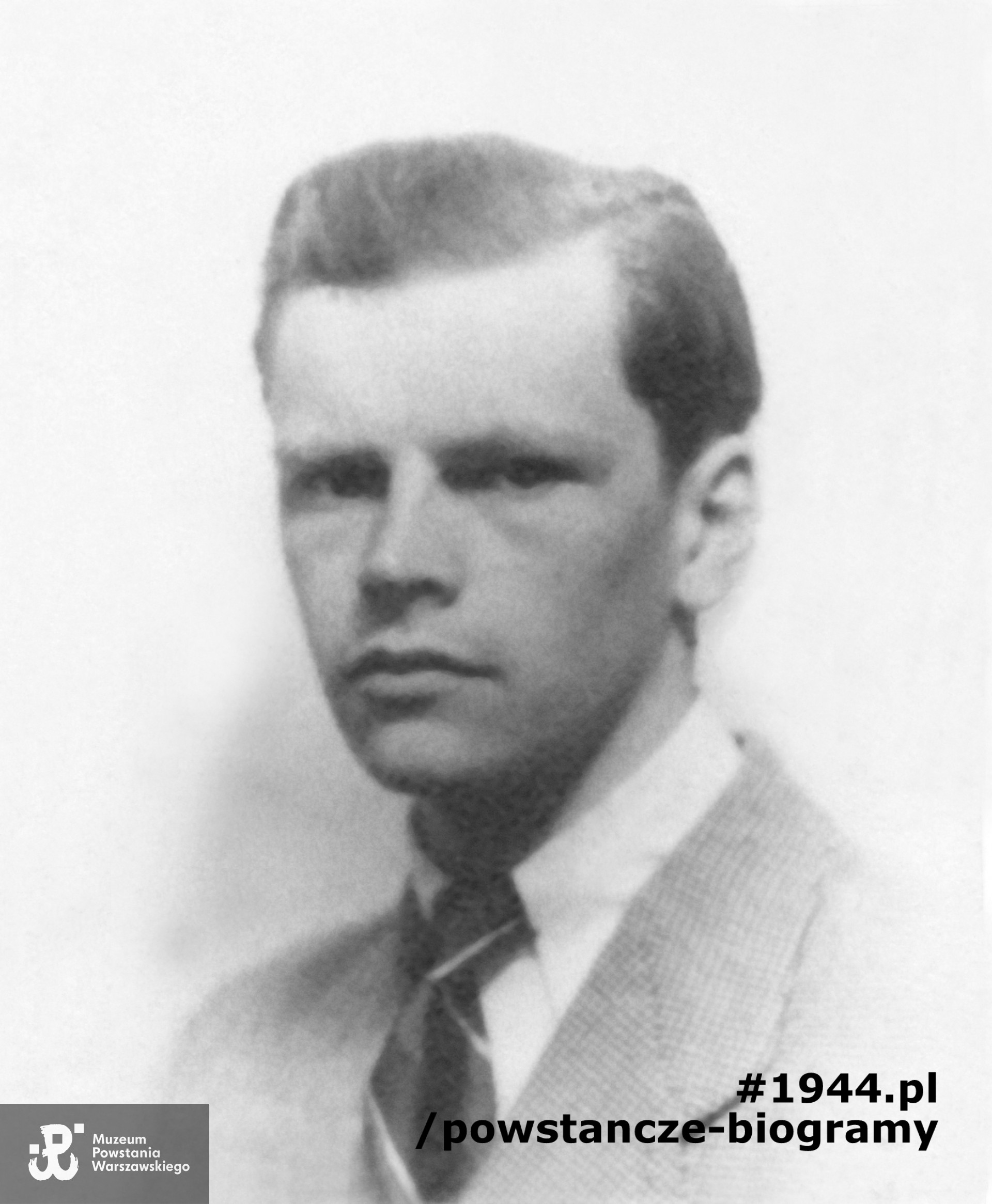 Józef Kowalski "Murarz"- zdjęcie z archiwum rodzinnego udostępnił p. Rafał Wierusz-Kowalski