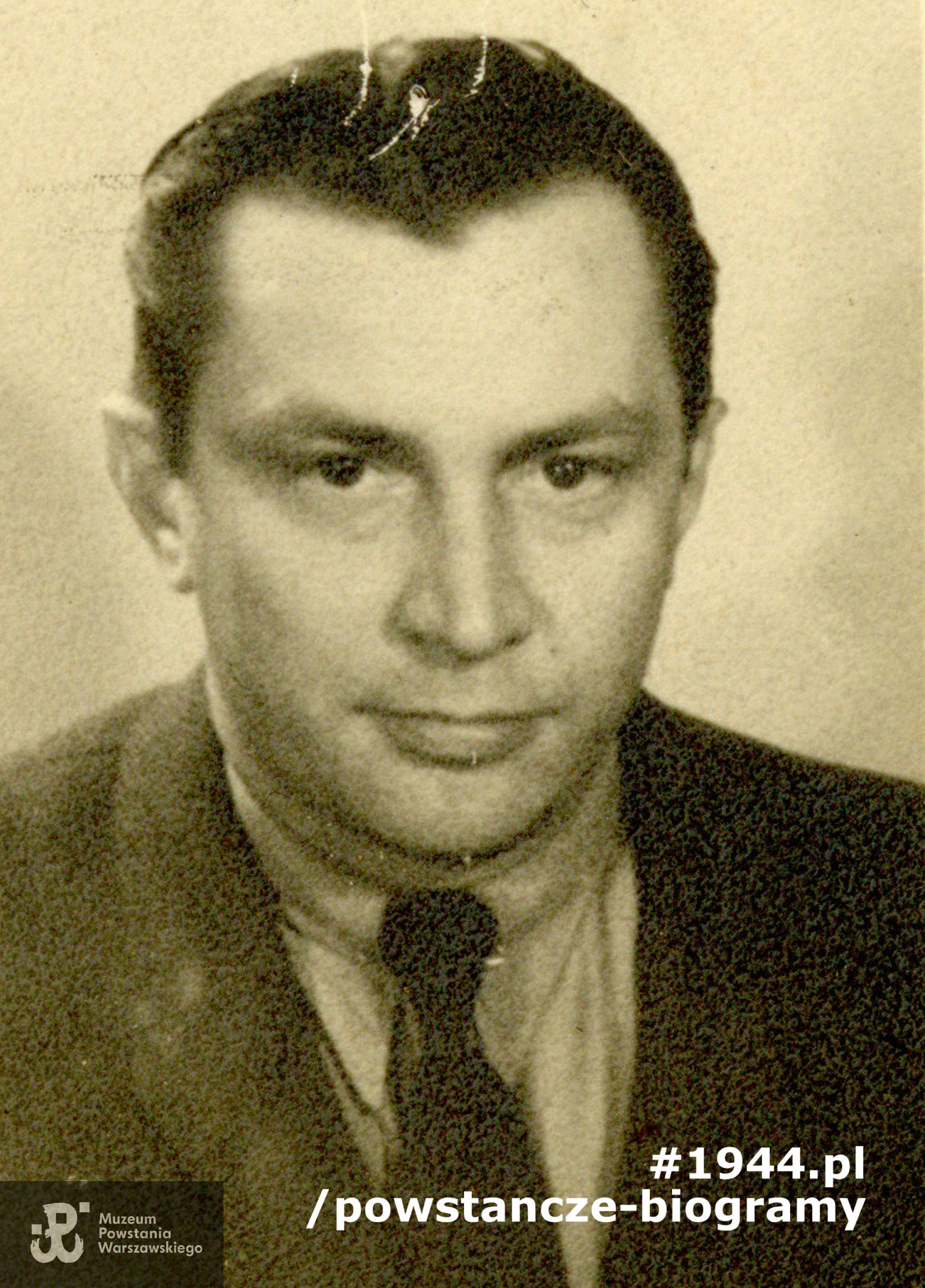 Tadeusz Brodowski - zdjęcie powojenne, lata 50-te XX w. Fot. z archiwum prywatnego p. Tadeusza Brodowskiego