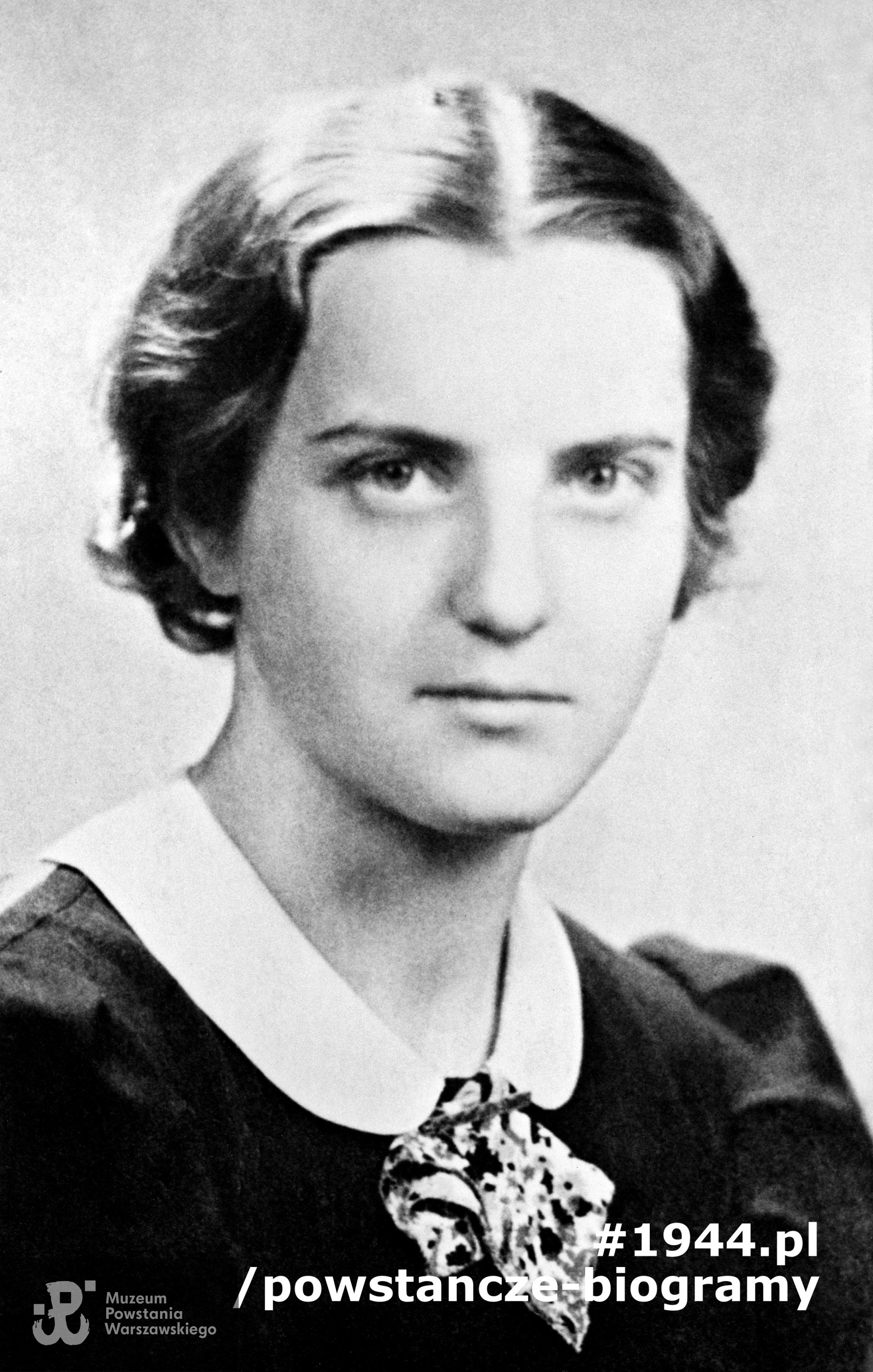 Irena Kowalska-Wuttke „Irka” (1920-1944). Fot. ze zbiorów Muzeum Powstania Warszawskiego - batalion „Zośka"