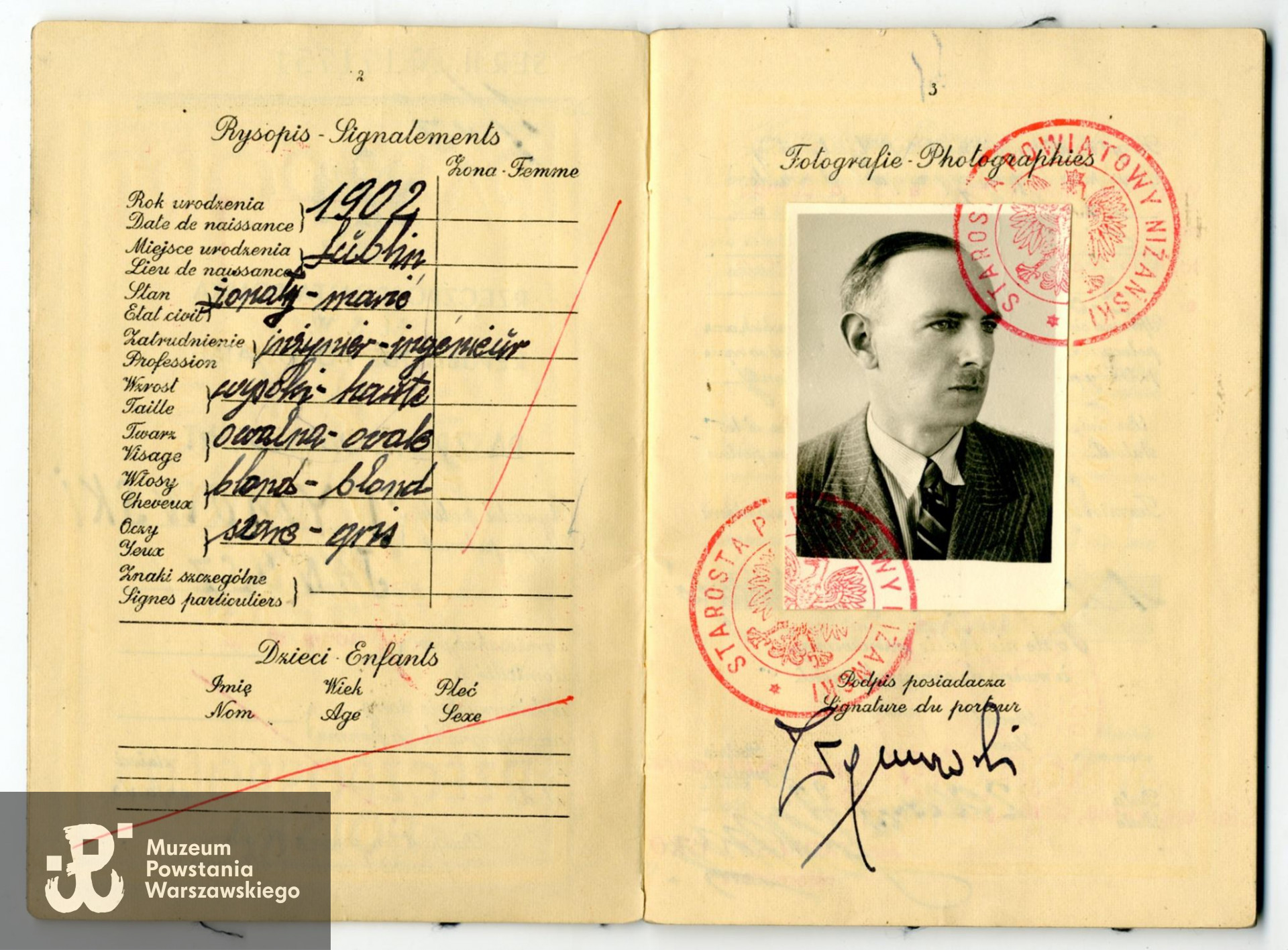 Dokumenty Janusza Tymowskiego ps.  "Jaworski" z zasobu Archiwum Akt Nowych w Warszawie, dar p. Jarosława Tymowskiego